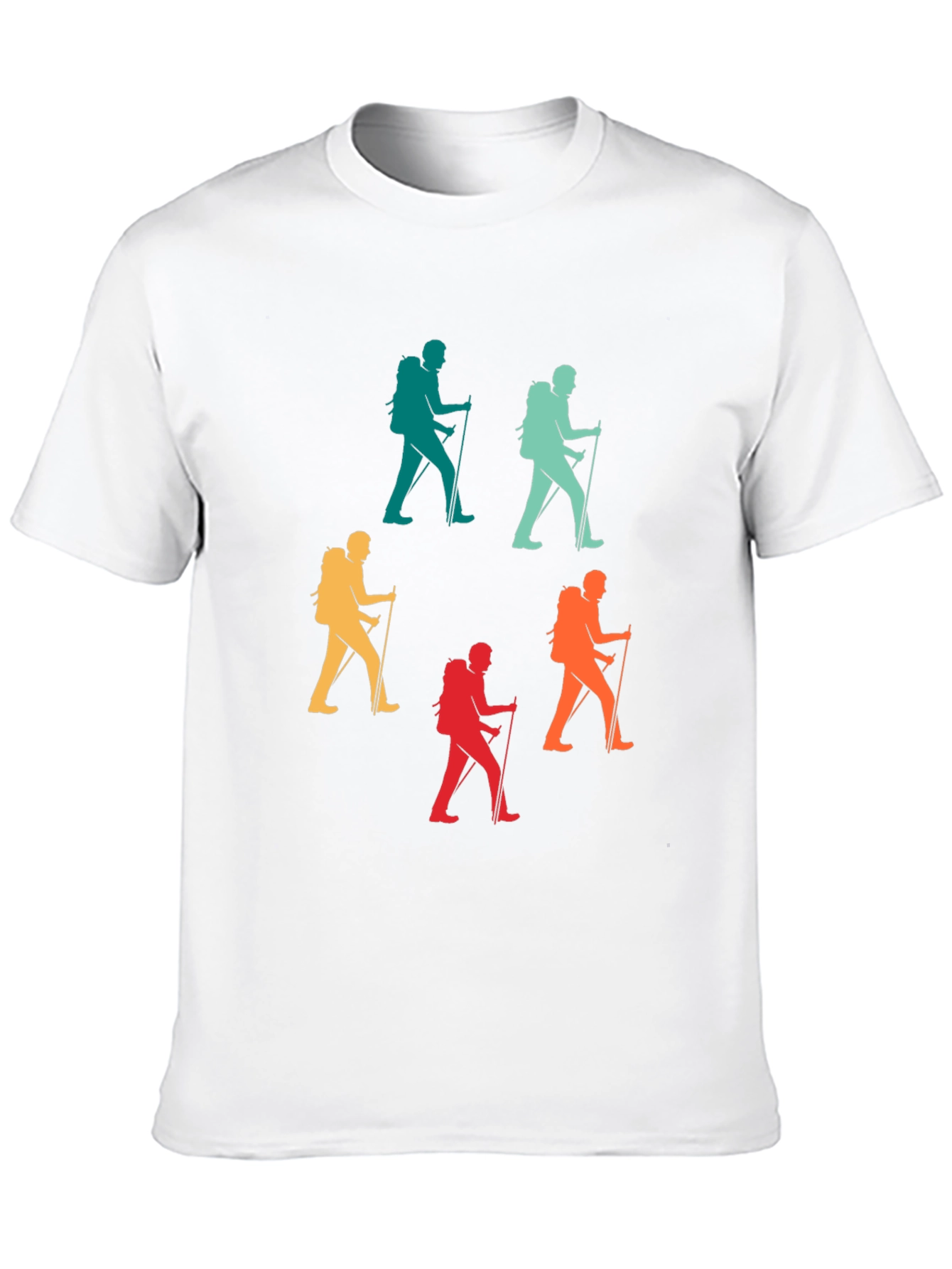 Hiking Retro Graphic Tee - Adventure Ready