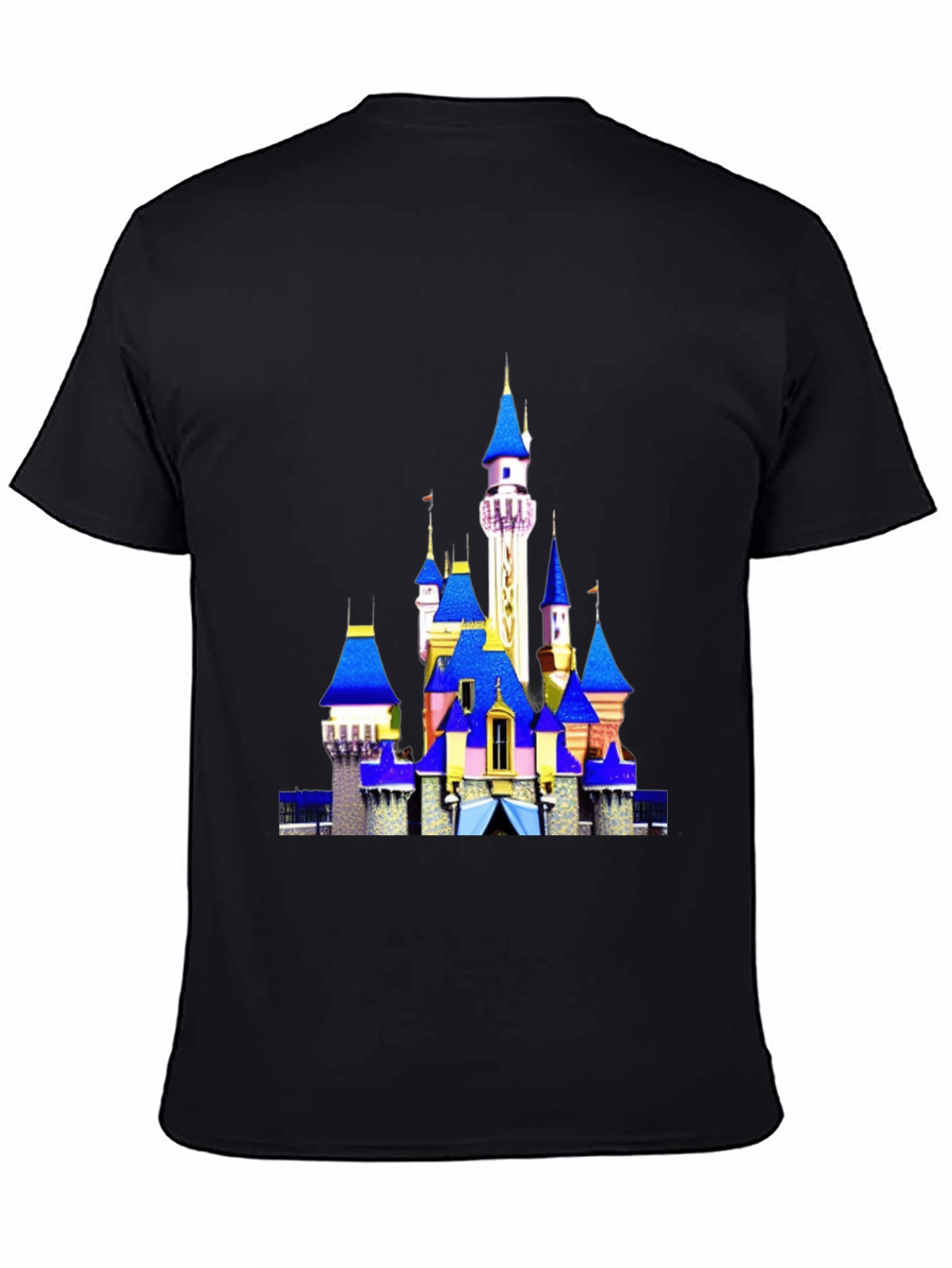 Disney Castle Black T-Shirt