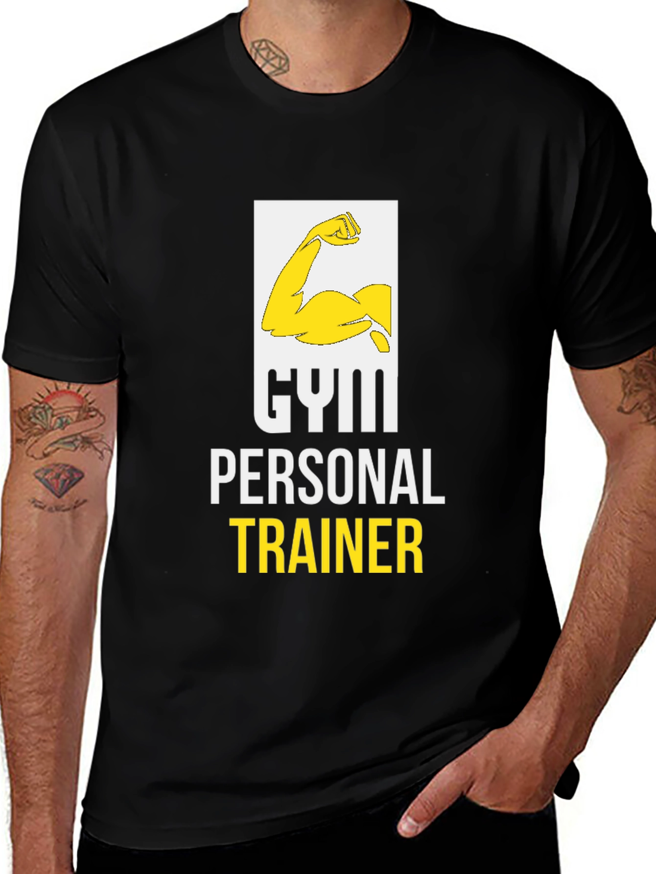 Gym Personal Trainer Graphic Tee - Fitness Motivation