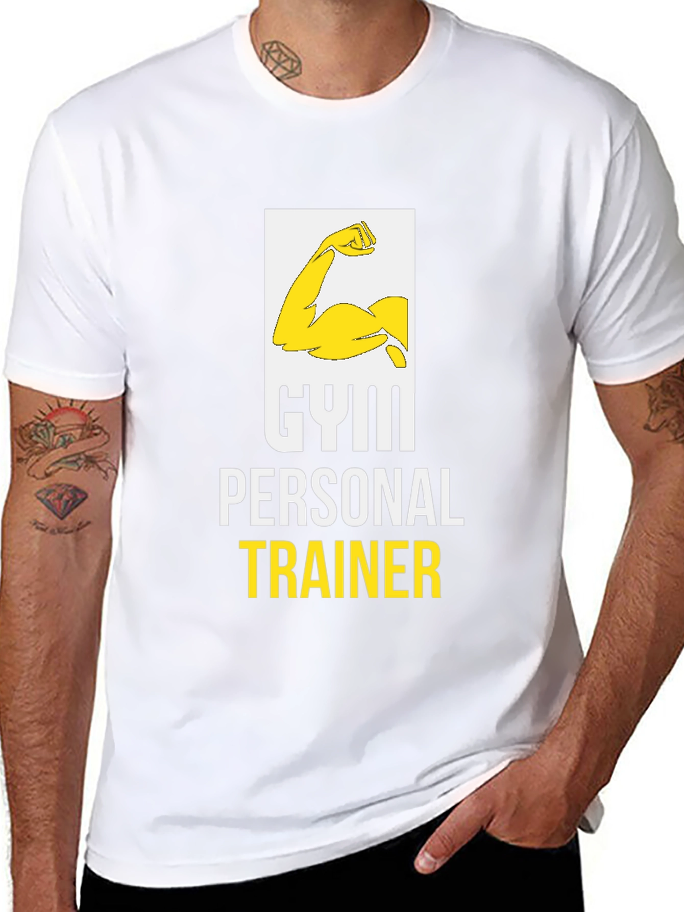 Gym Personal Trainer Graphic Tee - Fitness Motivation