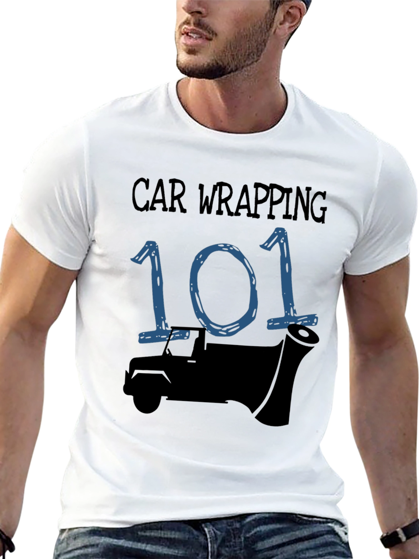 Car Wrapping 101 Graphic T-Shirt