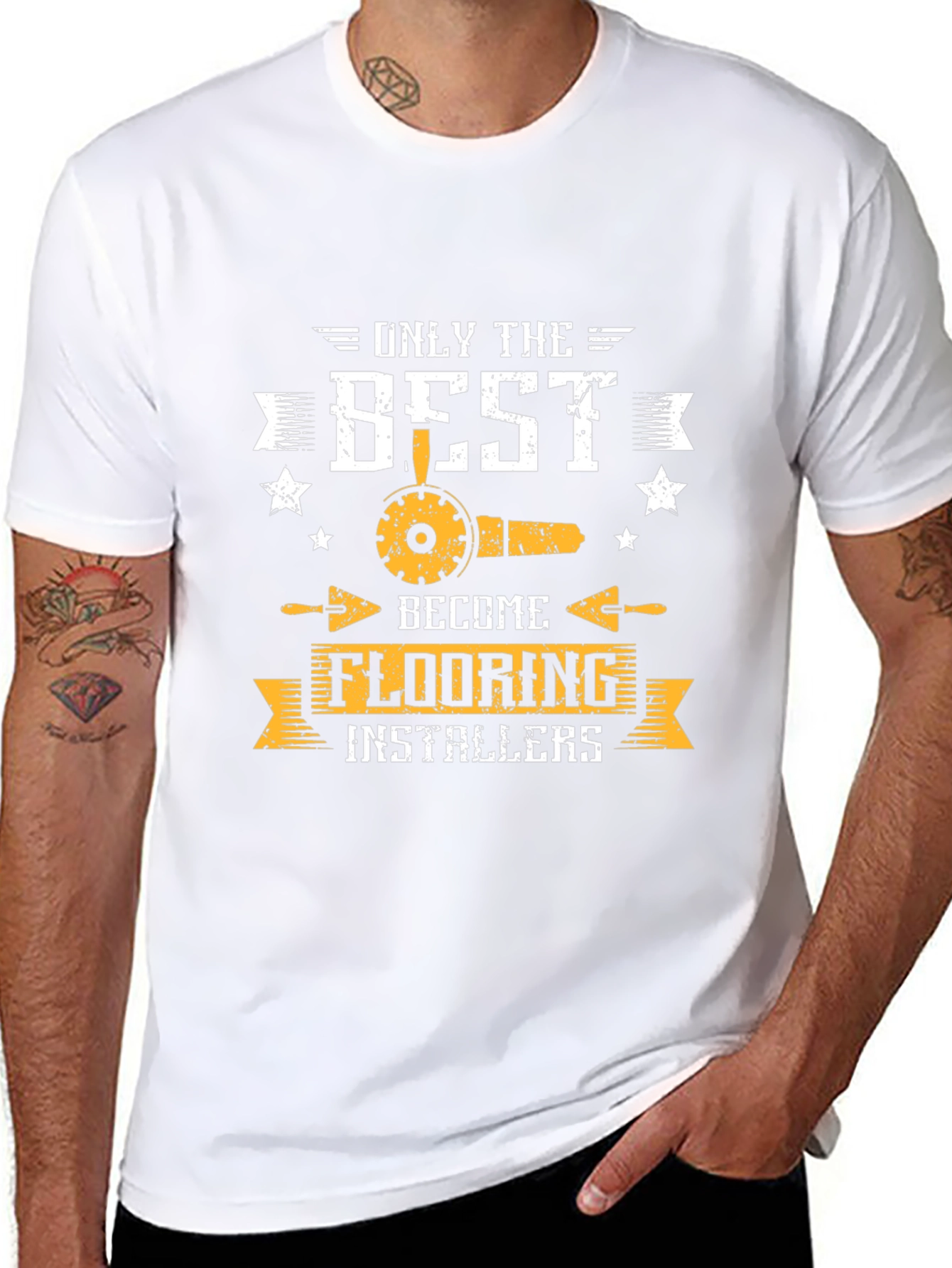 Flooring Installers Graphic T-Shirt