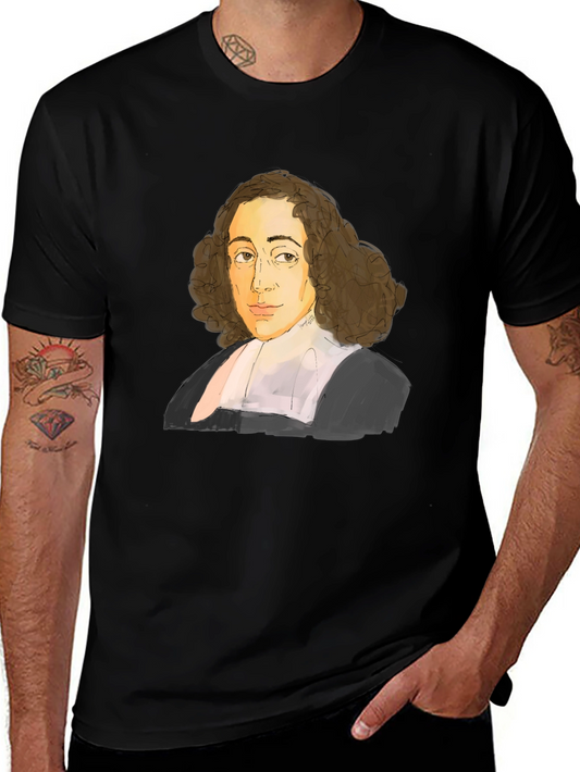 Spinoza Portrait T-Shirt - Philosophy Tee