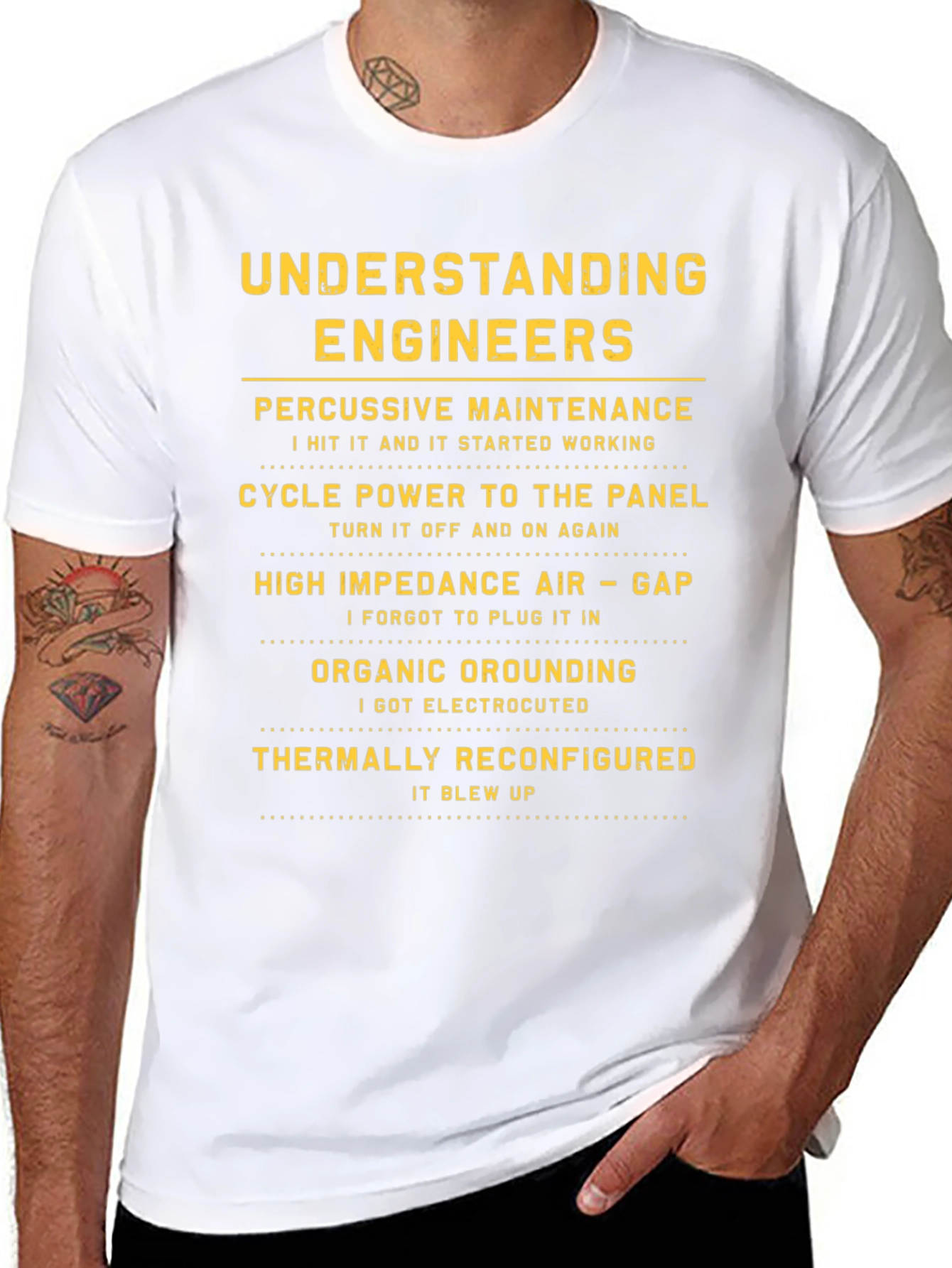 Understanding Engineers T-Shirt - Funny Engineering Humor