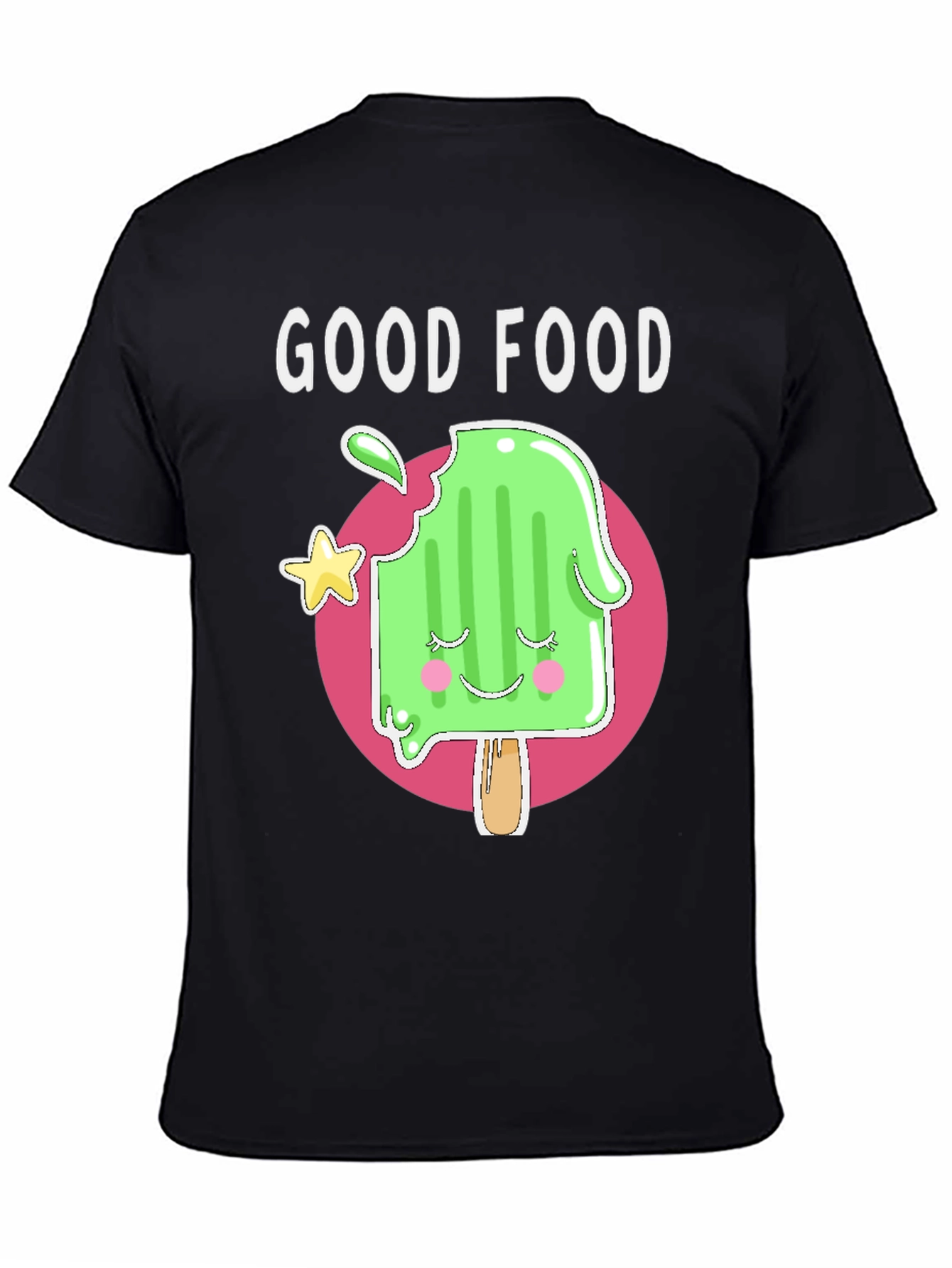 Good Food Tee: Cute Popsicle Graphic T-Shirt