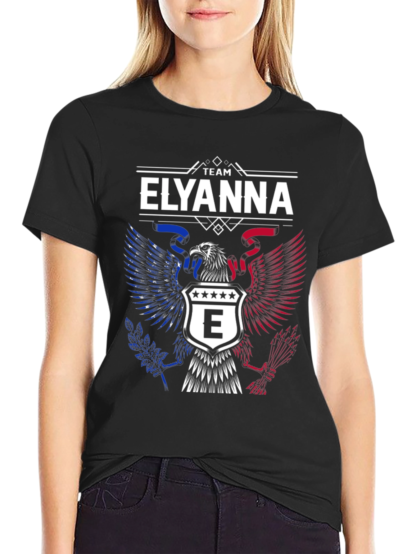 Team Elyanna Patriotic Eagle T-Shirt