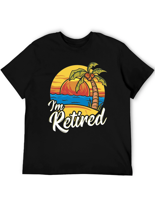 Im Retired Beach T-Shirt
