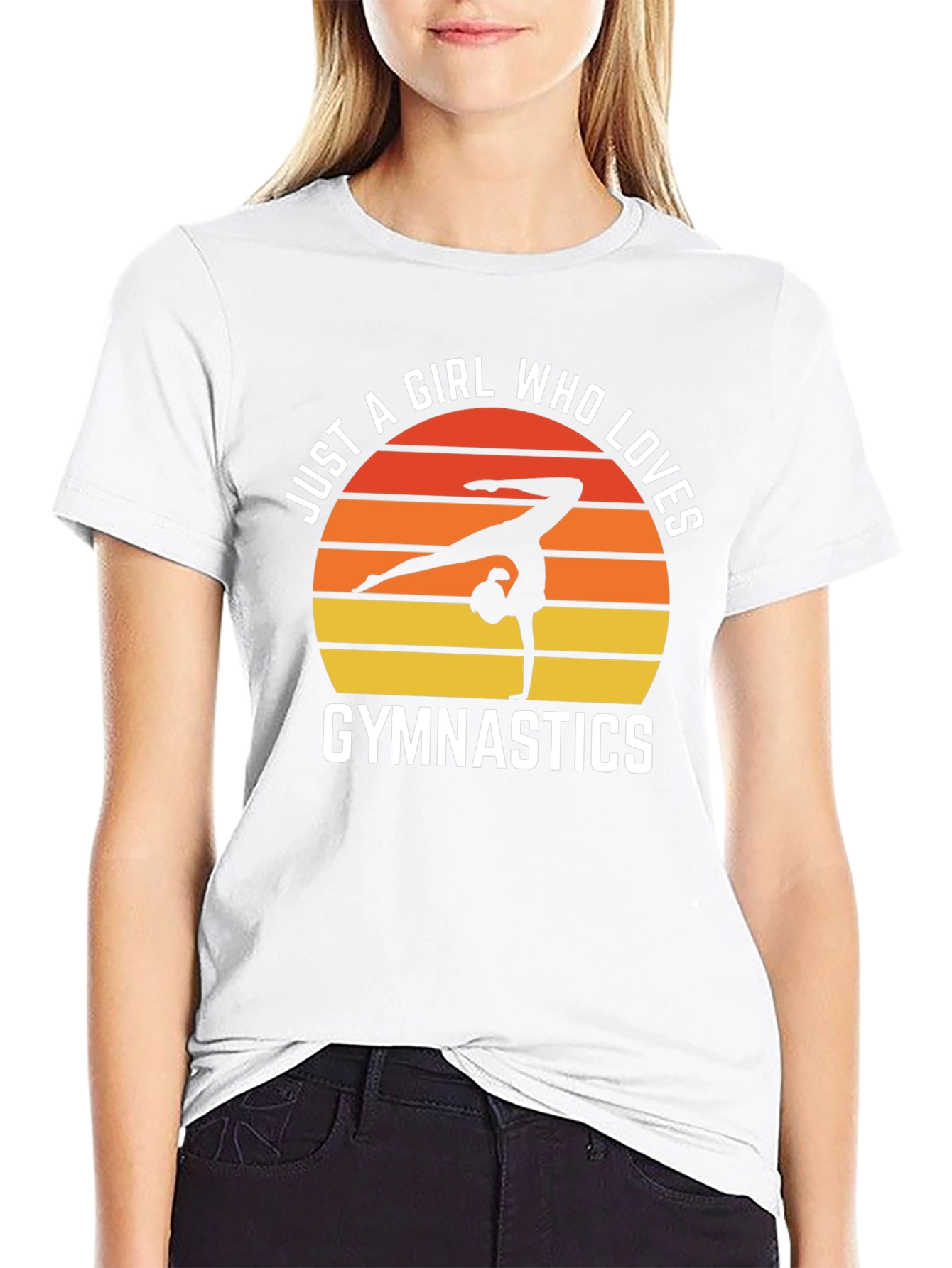 Just A Girl Who Loves Gymnastics T-Shirt