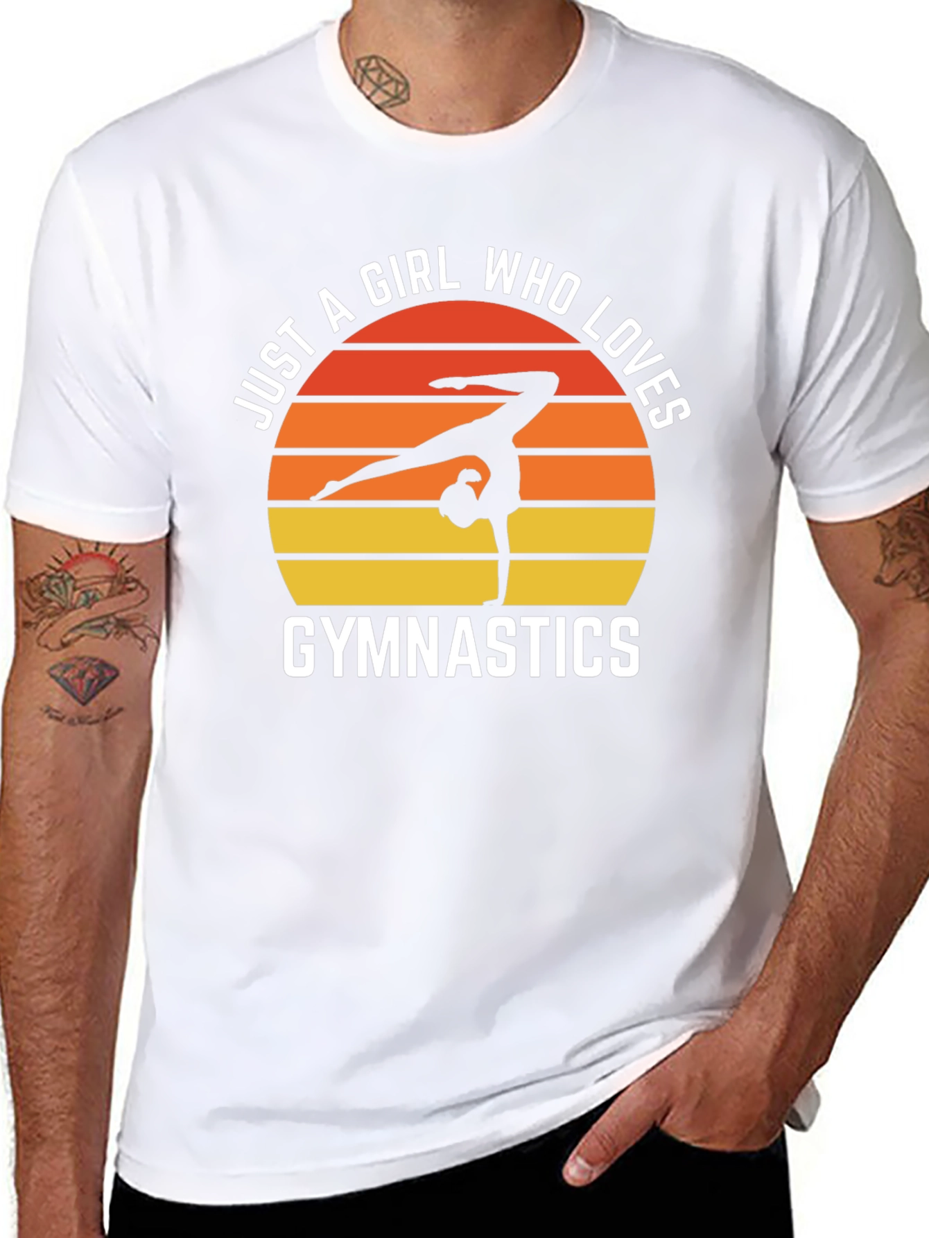 Just A Girl Who Loves Gymnastics T-Shirt