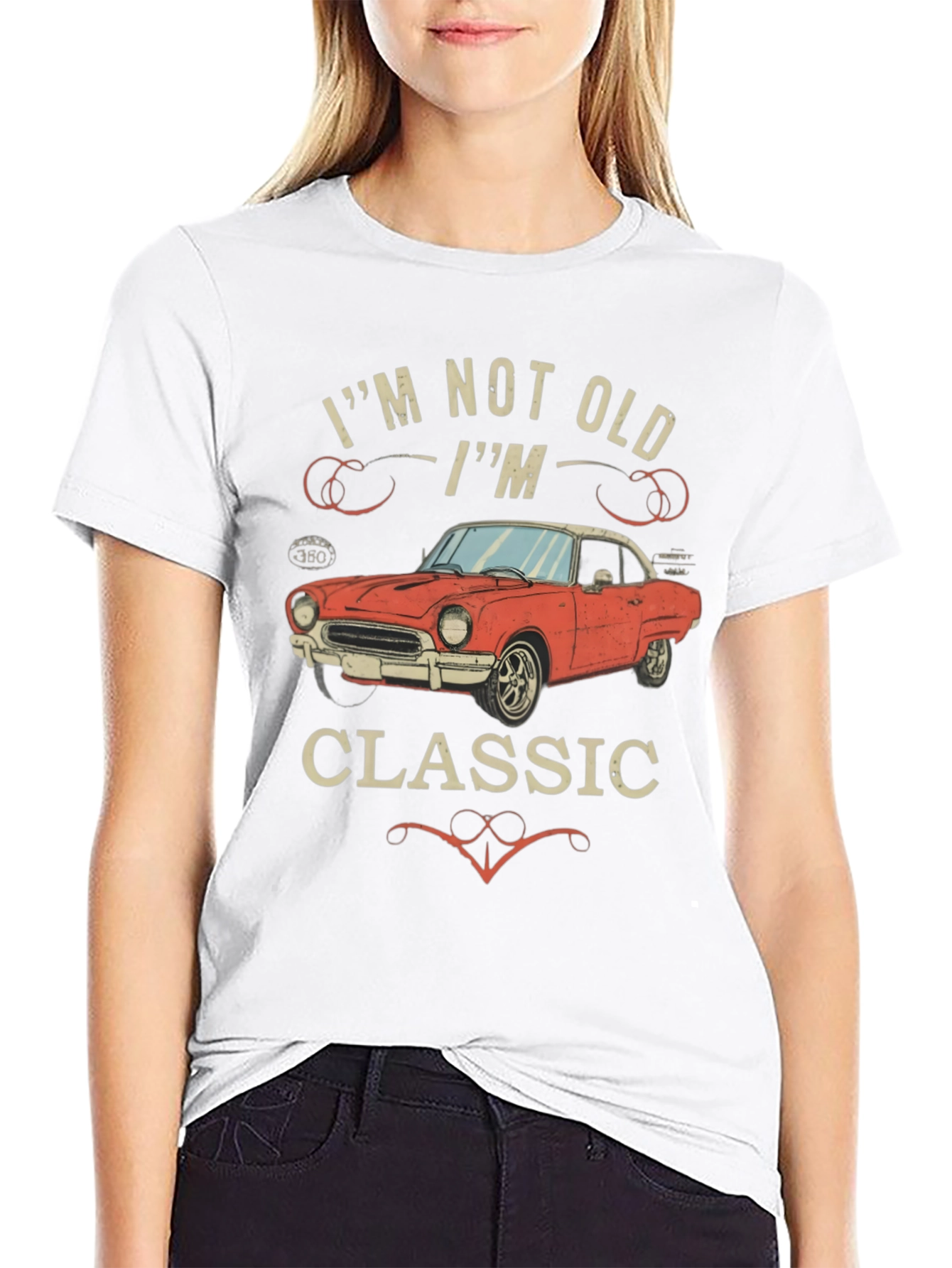 Im Not Old Im Classic Car Graphic T-Shirt