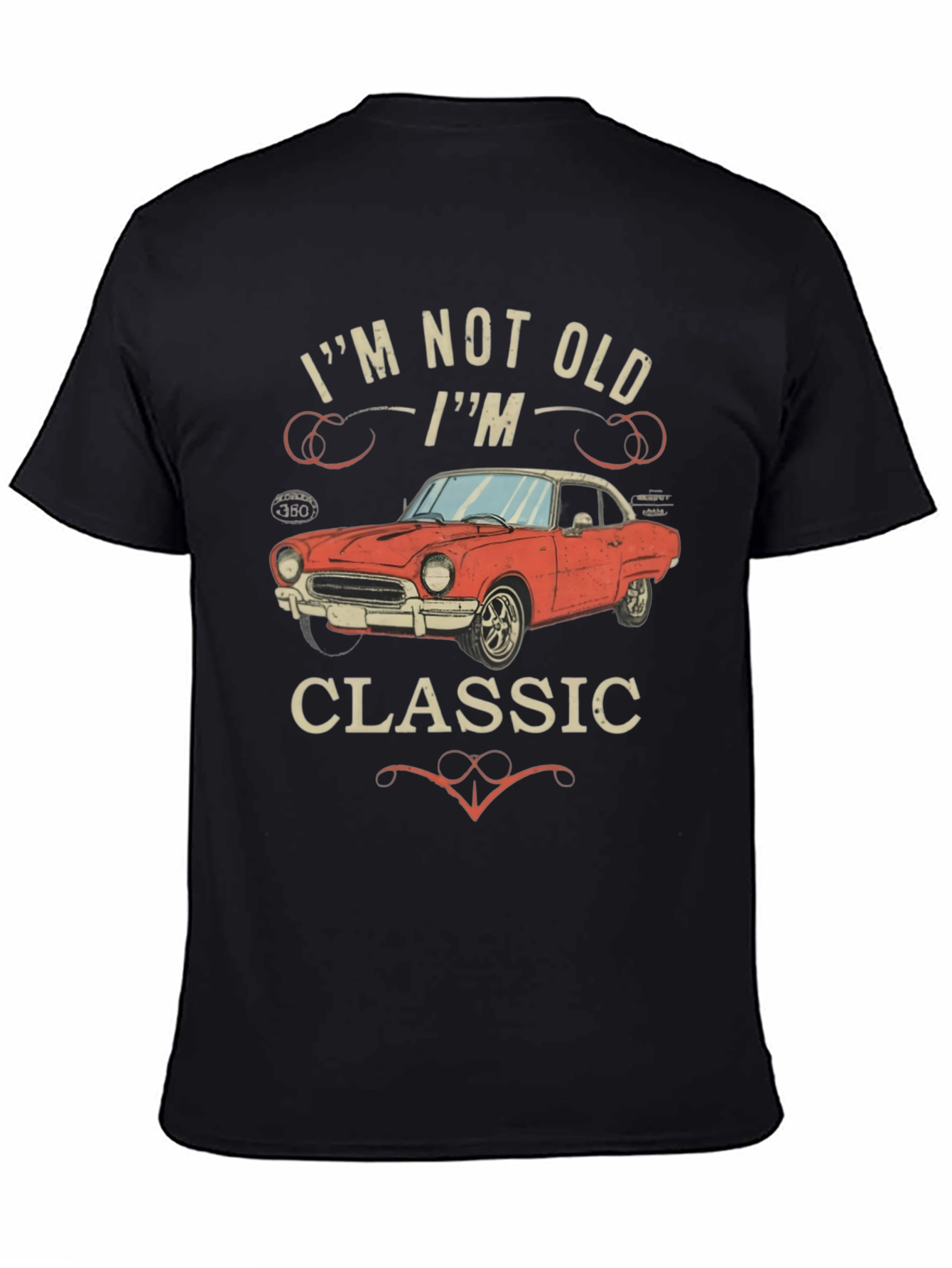 Im Not Old Im Classic Car Graphic T-Shirt