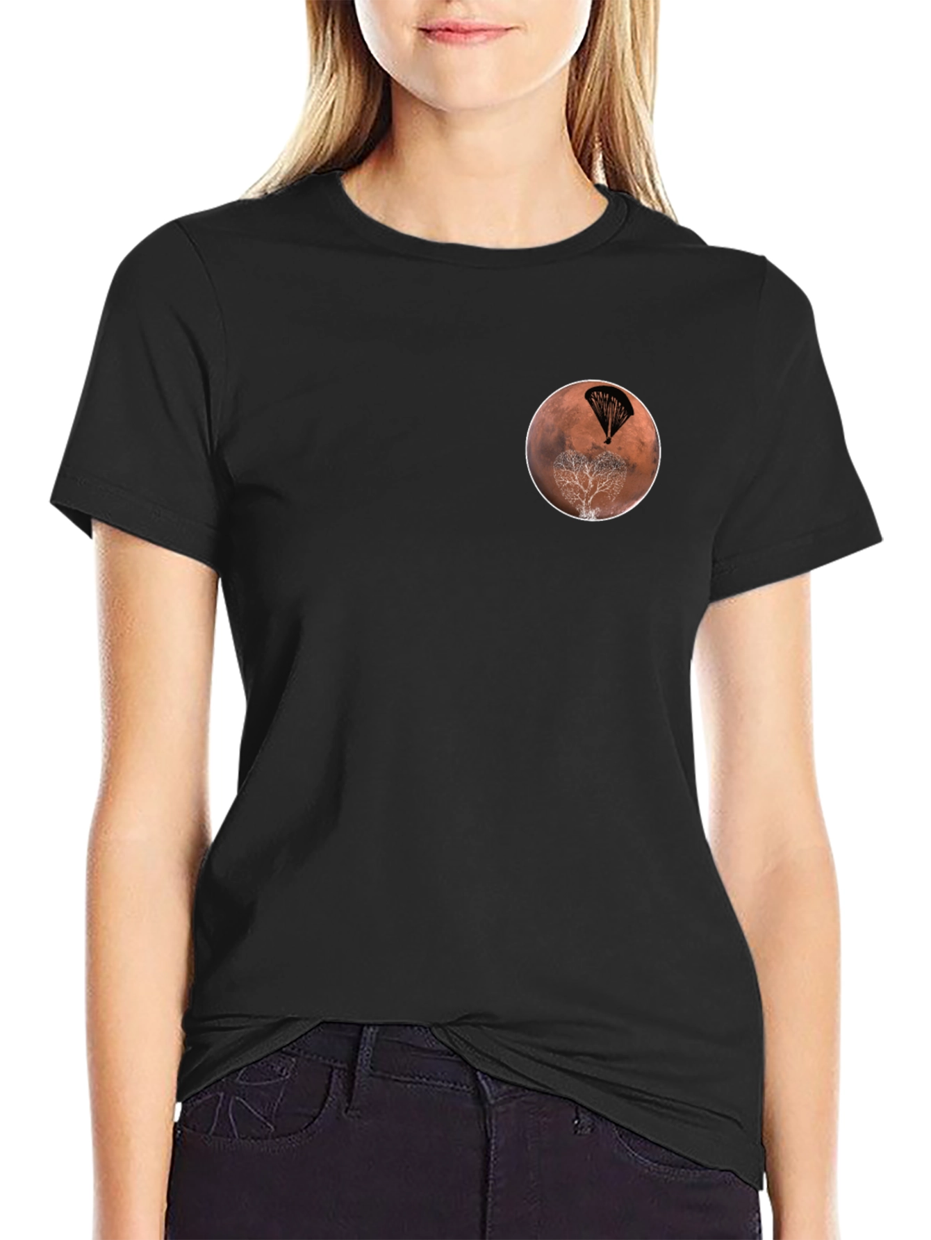 Mens Graphic T-Shirt - Mars Landscape Print