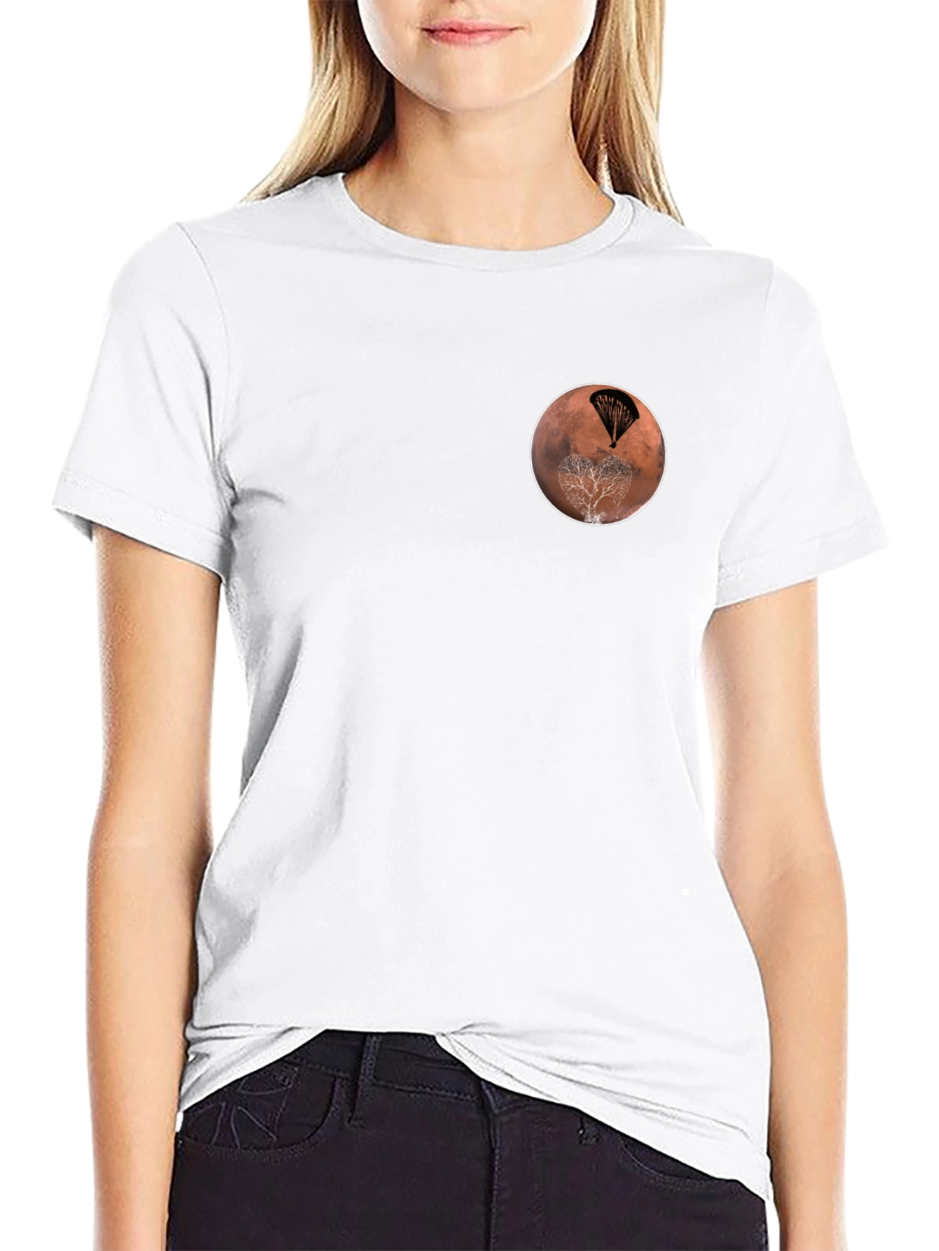 Mens Graphic T-Shirt - Mars Landscape Print