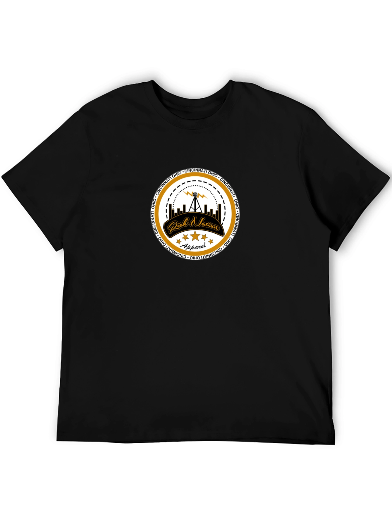 Cincinnati Ohio Rich Nation Apparel T-Shirt
