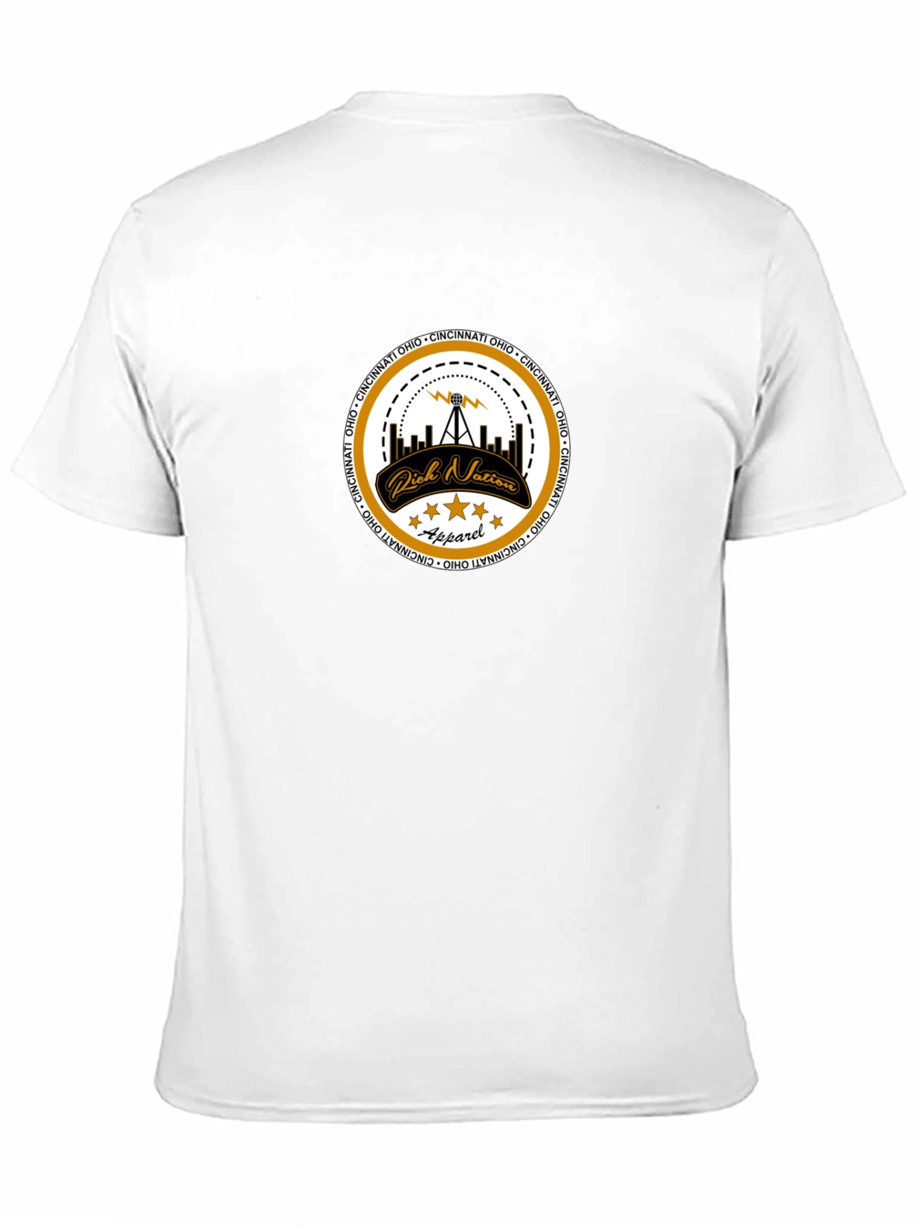Cincinnati Ohio Rich Nation Apparel T-Shirt