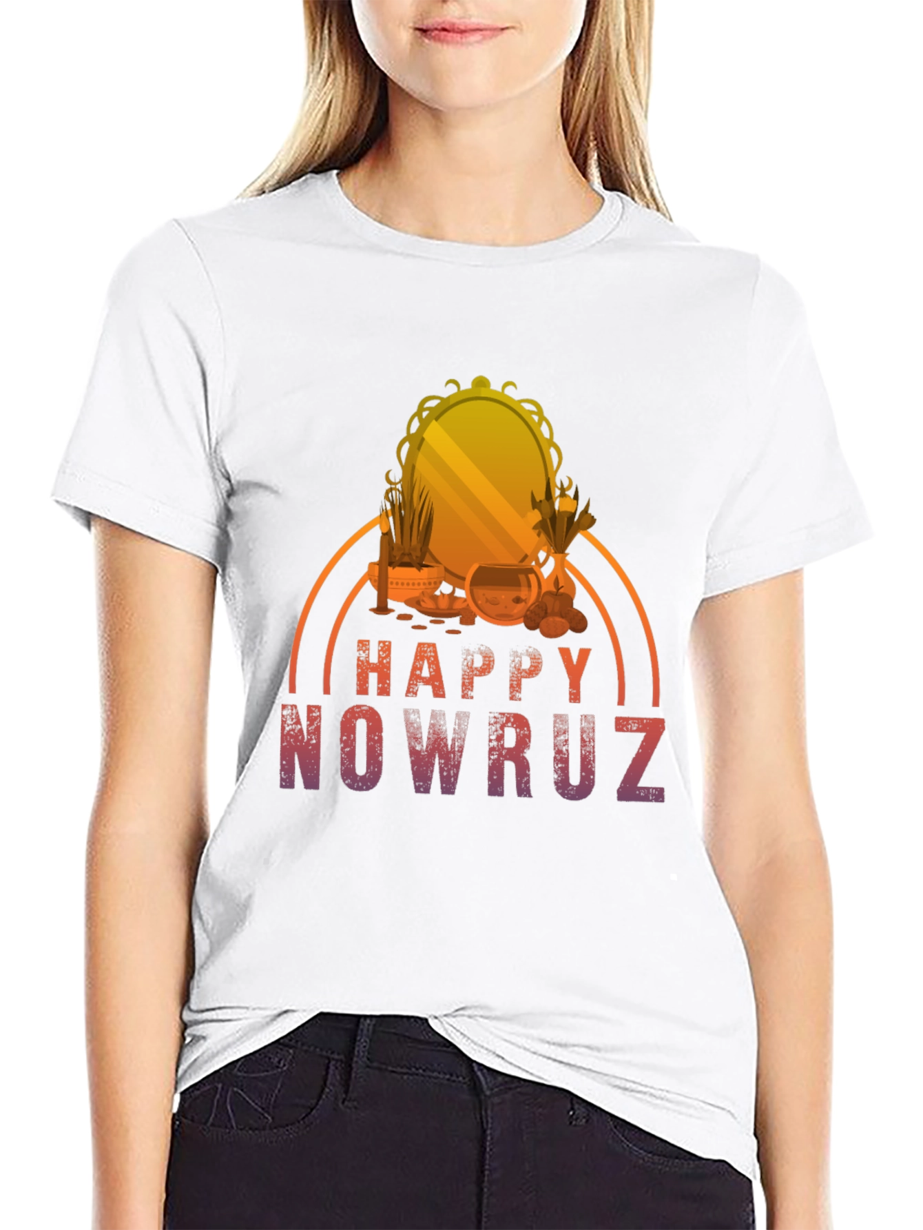 Happy Nowruz Graphic T-Shirt - Persian New Year