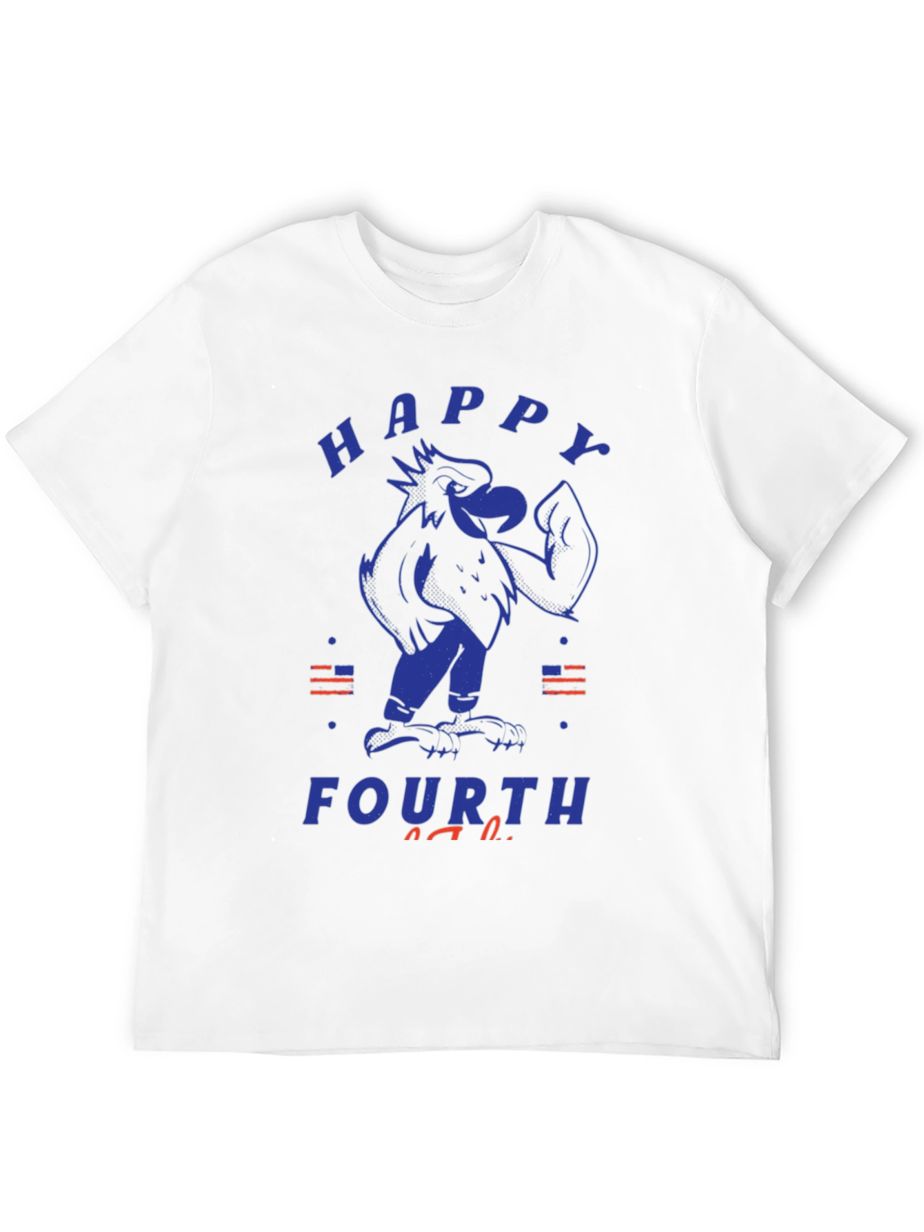 Happy Fourth Eagle Graphic Tee