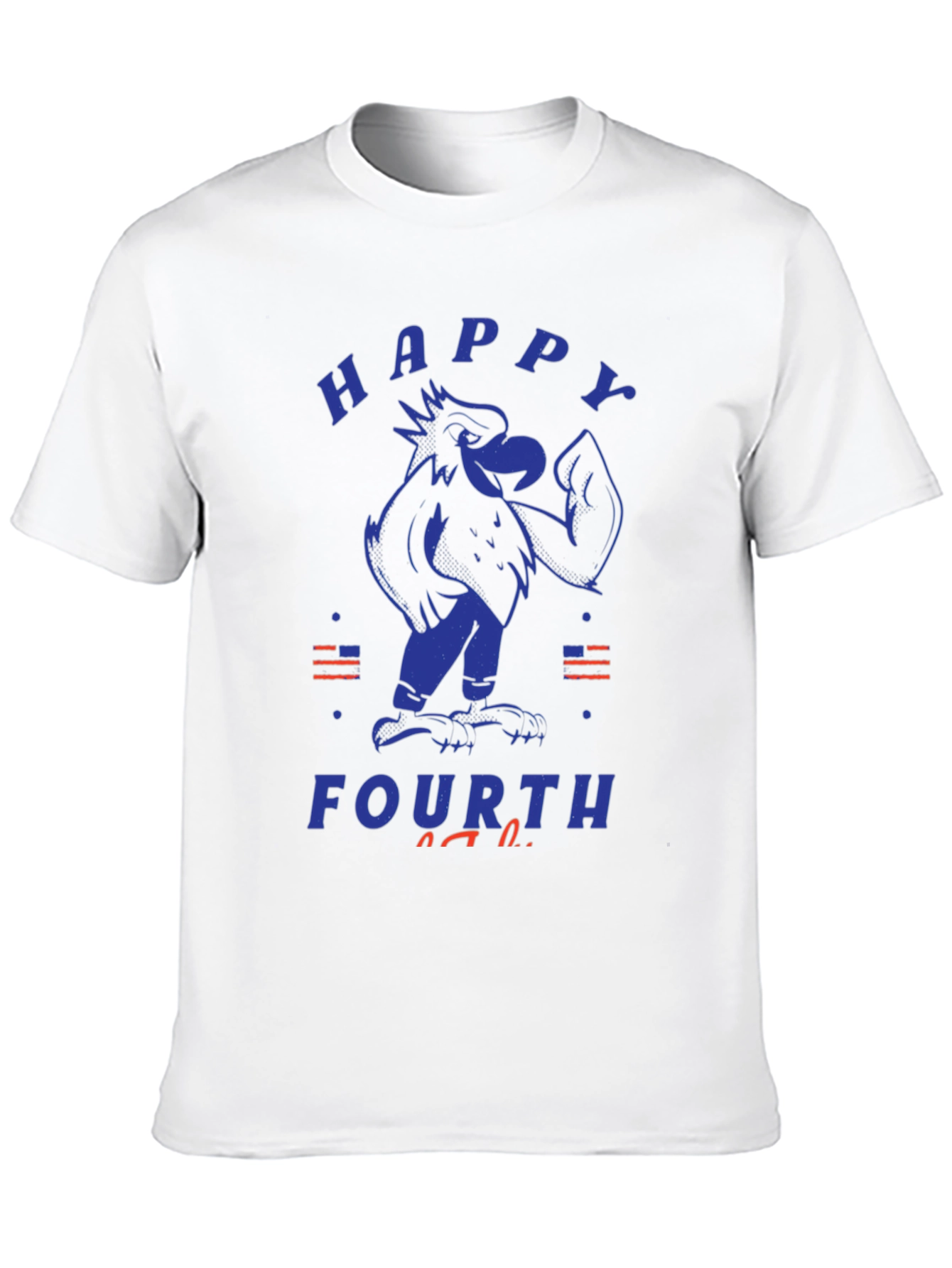Happy Fourth Eagle Graphic Tee