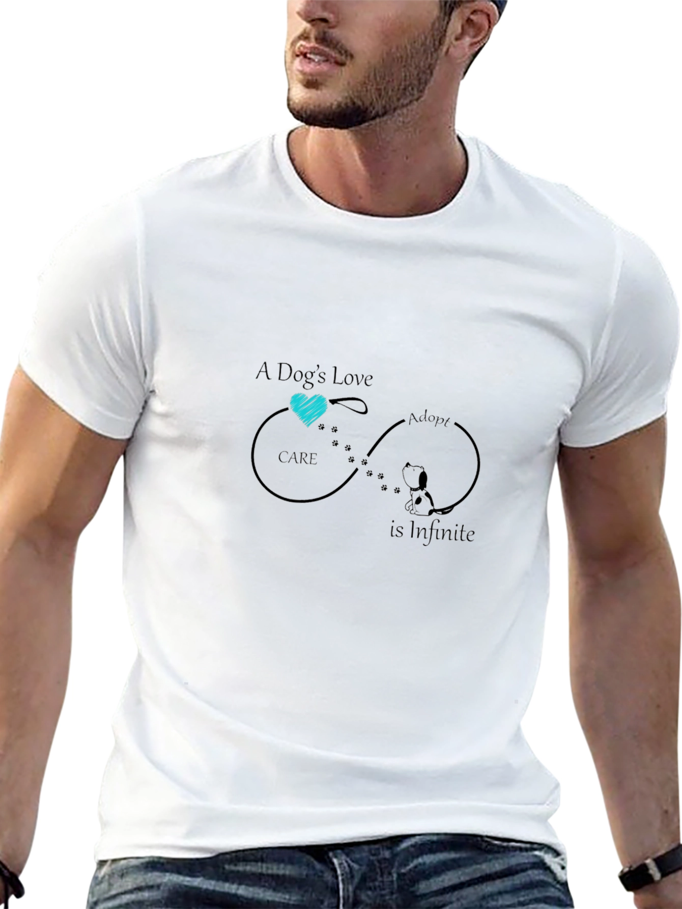 Dog Lover Infinity Graphic Tee