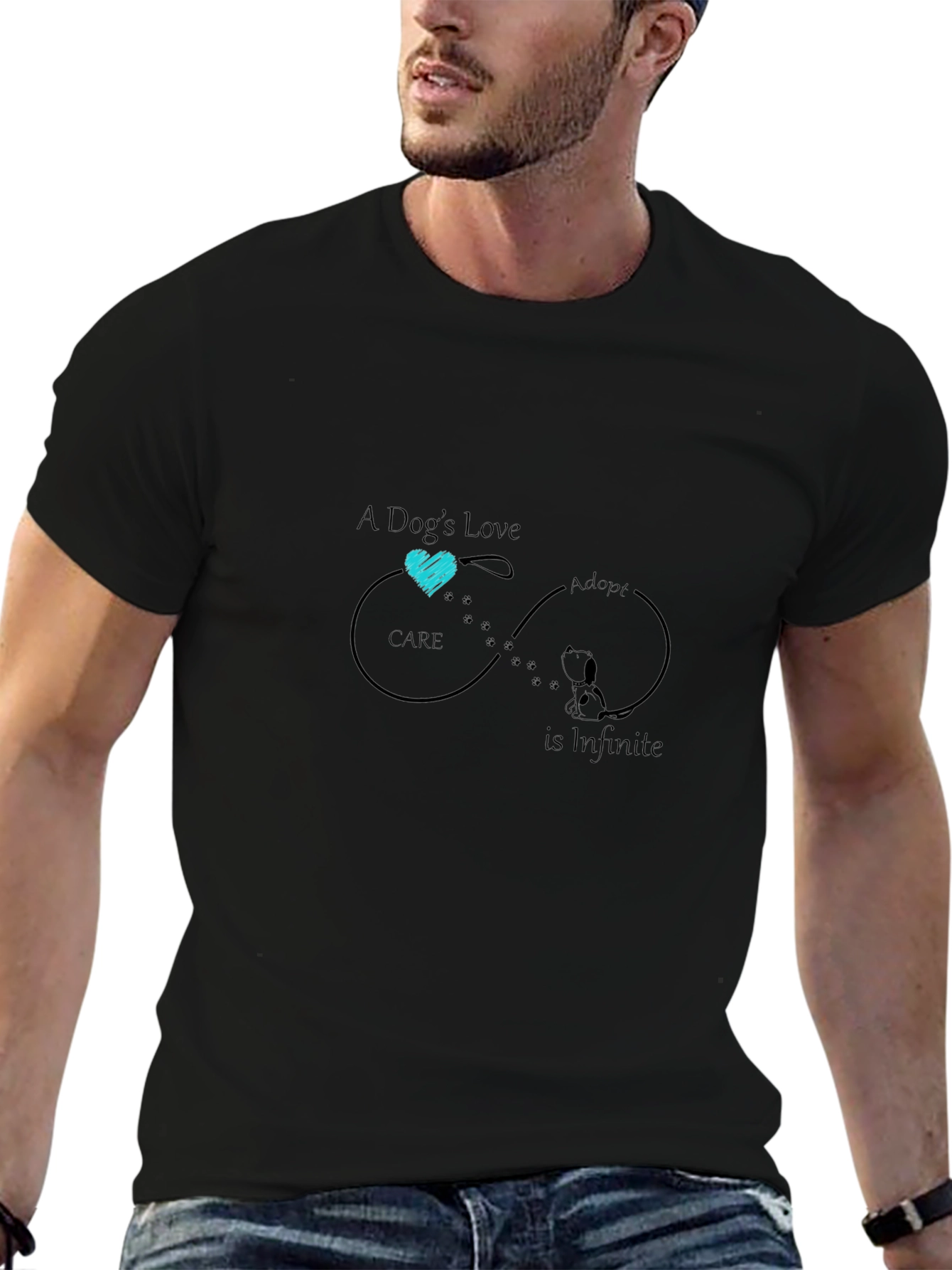 Dog Lover Infinity Graphic Tee