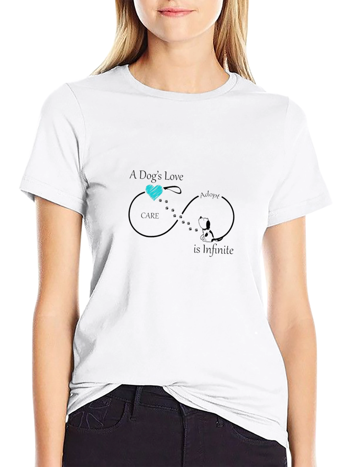 Dog Lover Infinity Graphic Tee