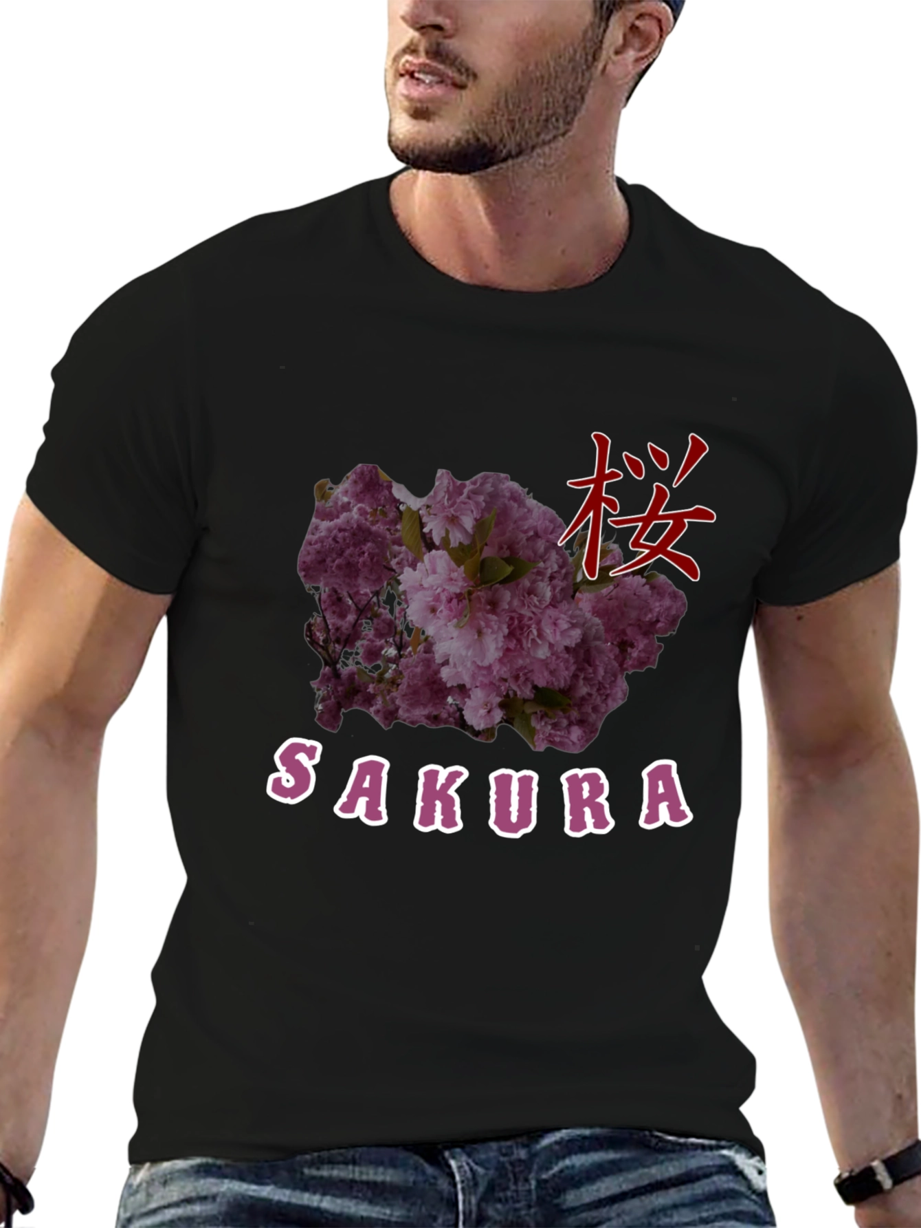 Sakura Blossom T-Shirt - Japanese Style