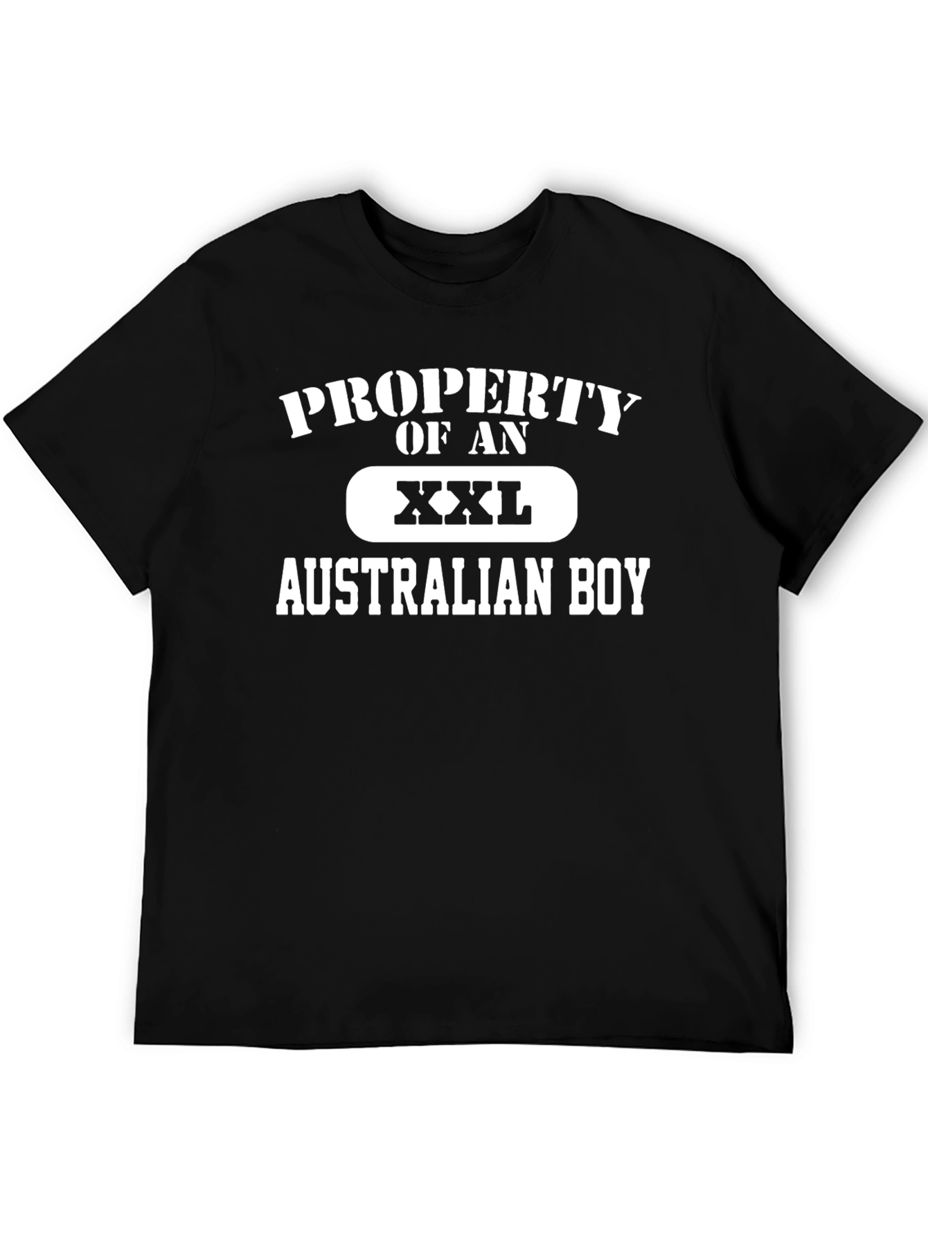 Property of an XXL Australian Boy T-Shirt