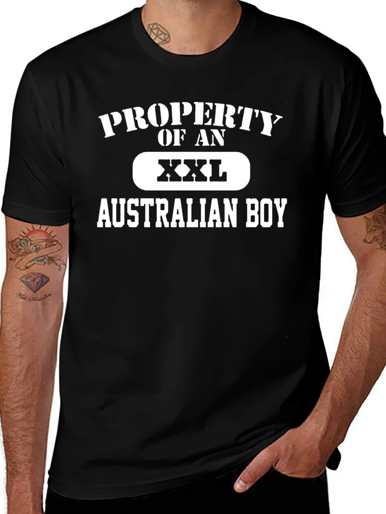 Property of an XXL Australian Boy T-Shirt
