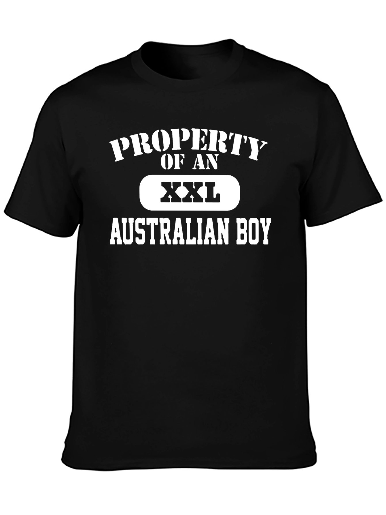 Property of an XXL Australian Boy T-Shirt