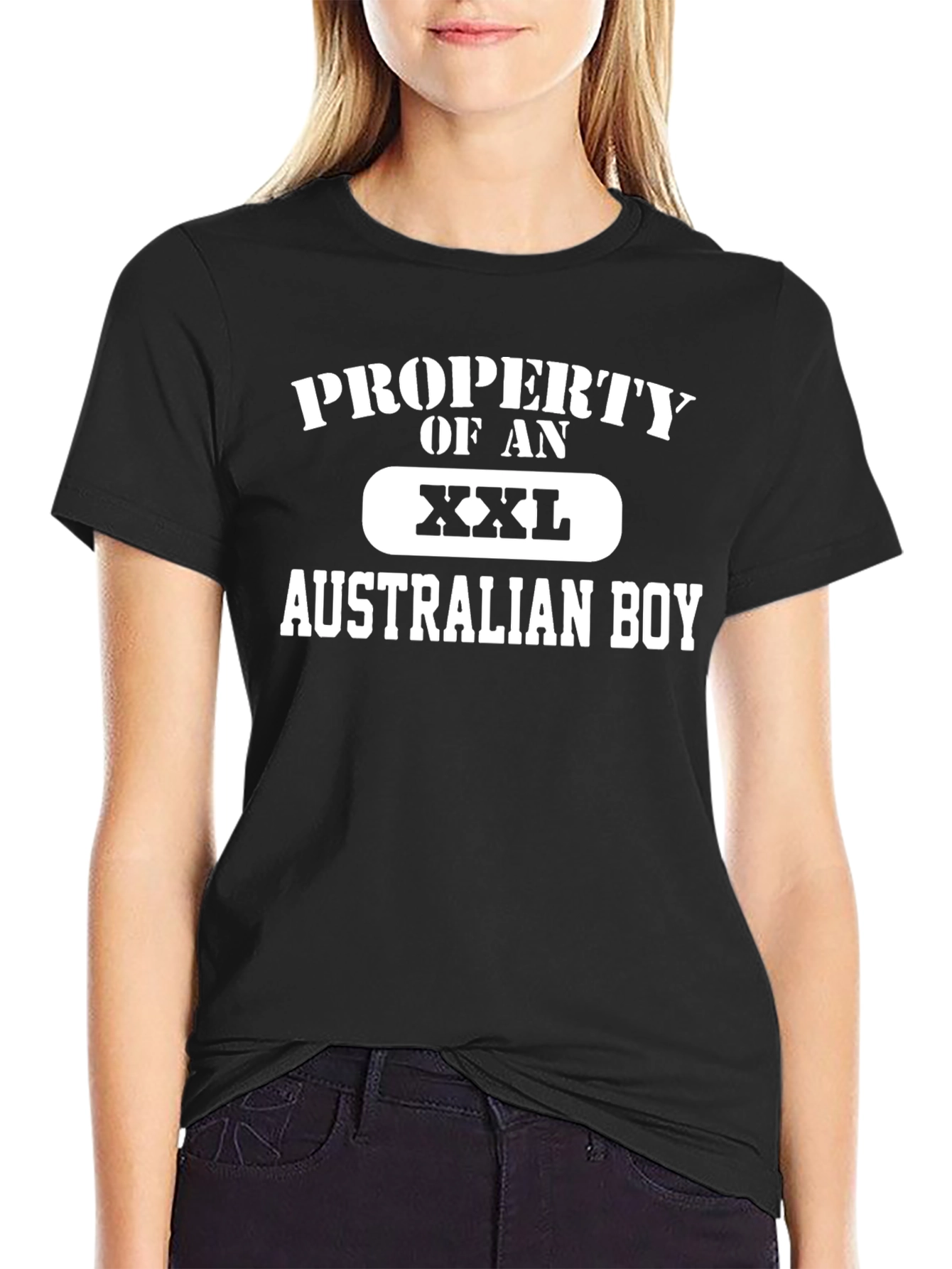 Property of an XXL Australian Boy T-Shirt