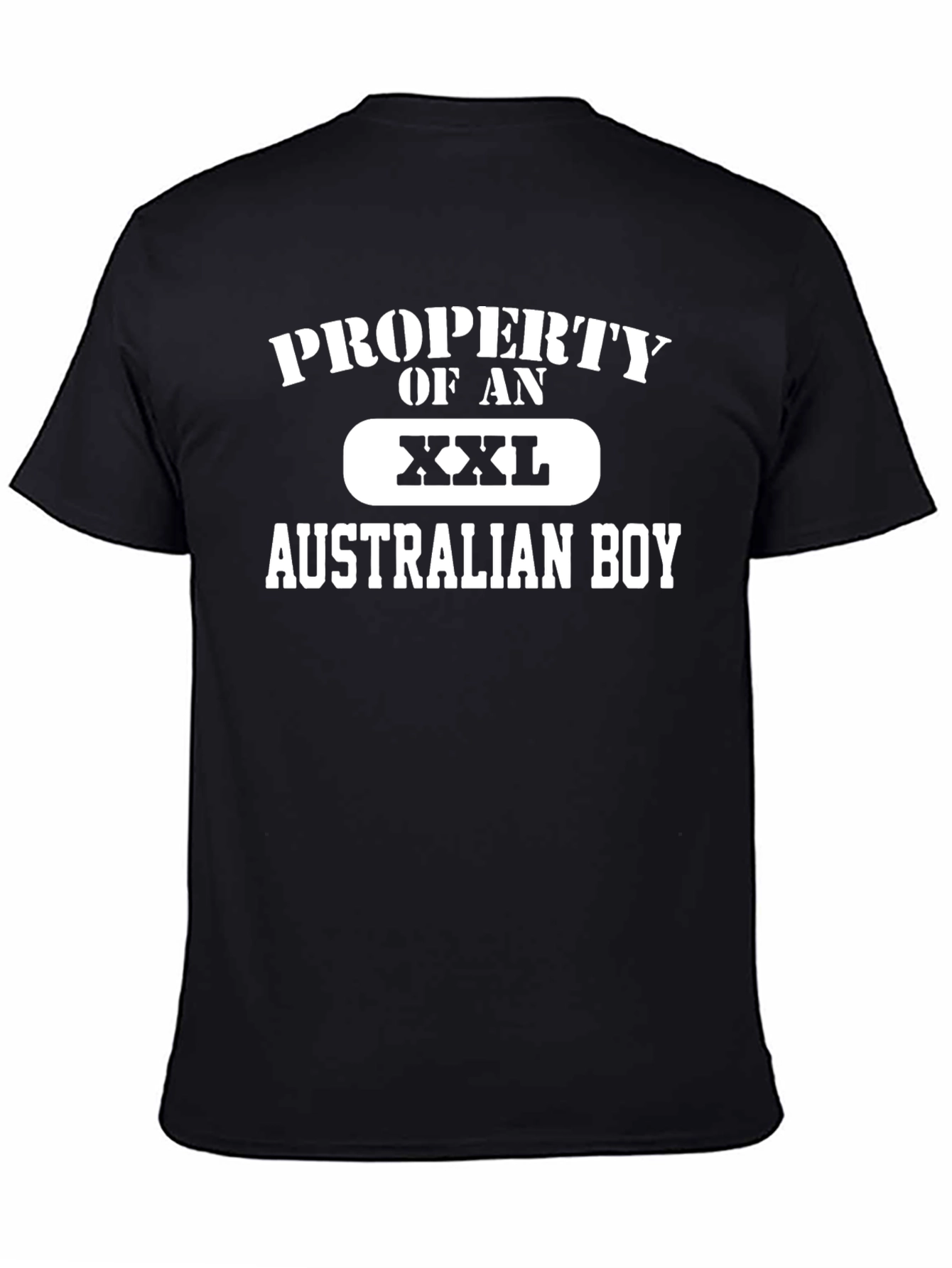 Property of an XXL Australian Boy T-Shirt