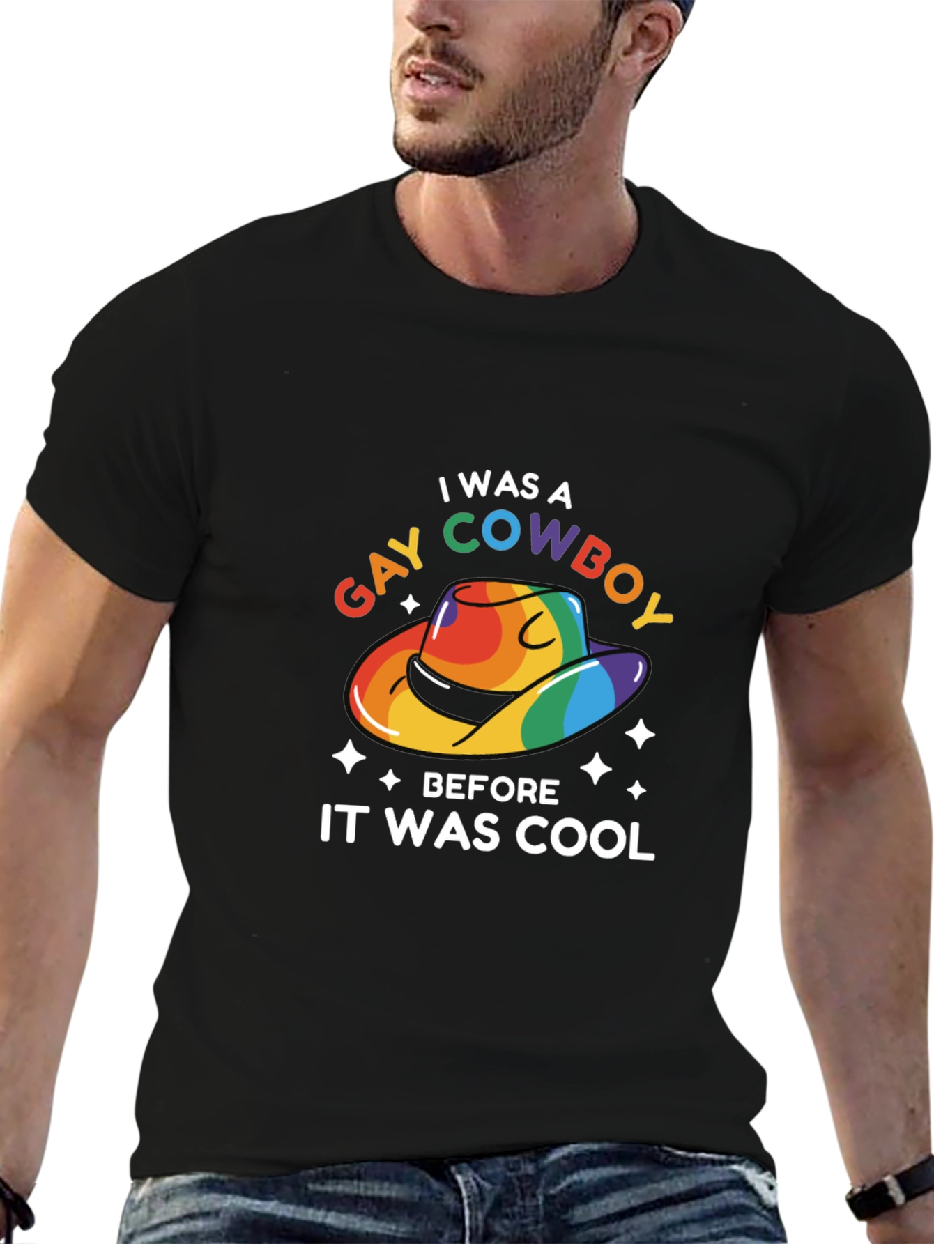 Gay Cowboy T-Shirt - Pride & Humor