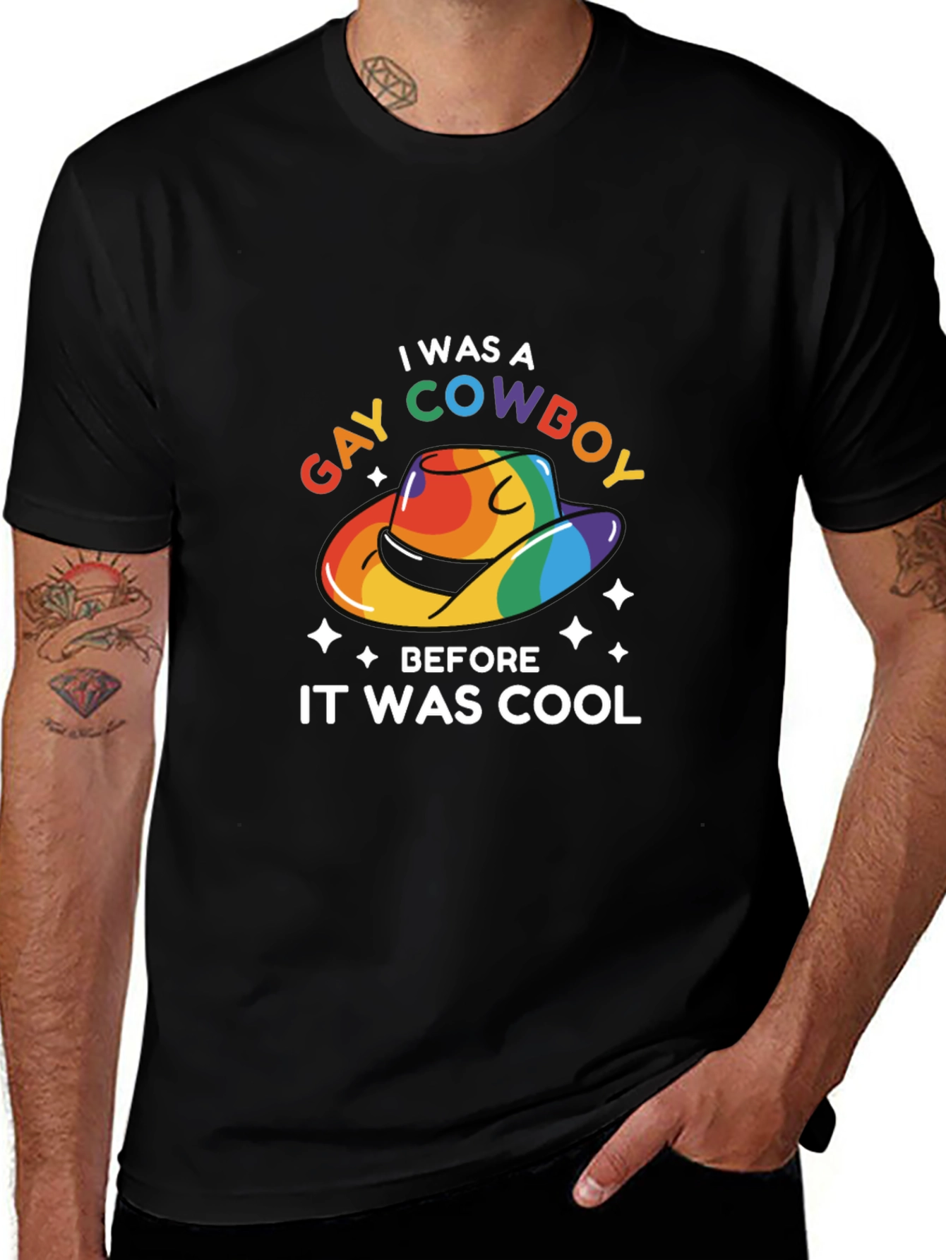 Gay Cowboy T-Shirt - Pride & Humor