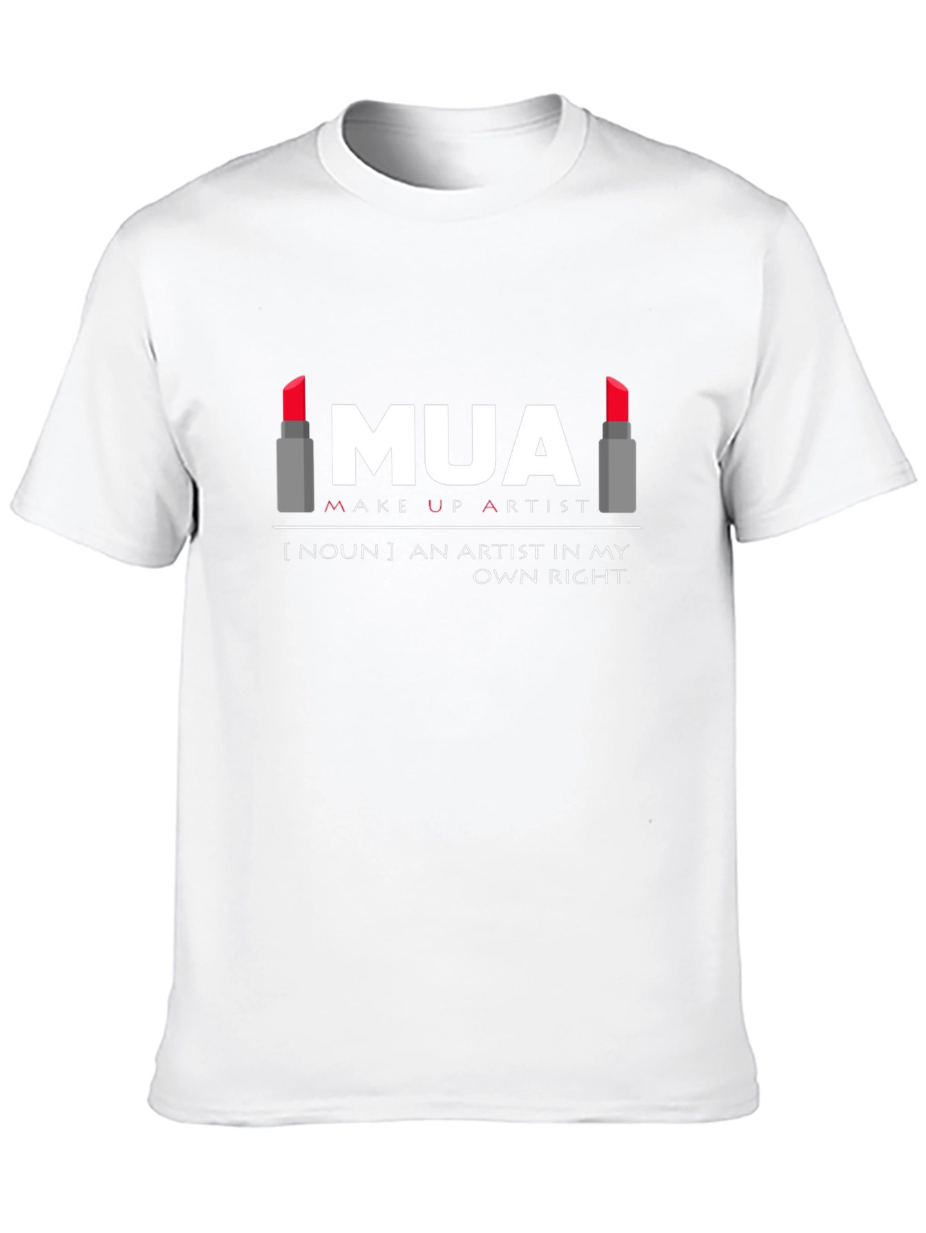 MUA Makeup Artist T-Shirt - Stylish & Trendy Design