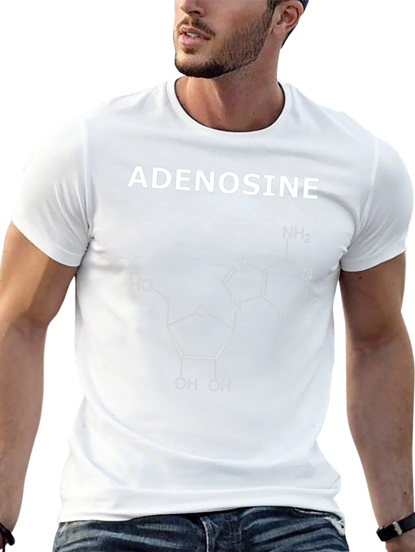 Adenosine Molecule T-Shirt - Science Tee