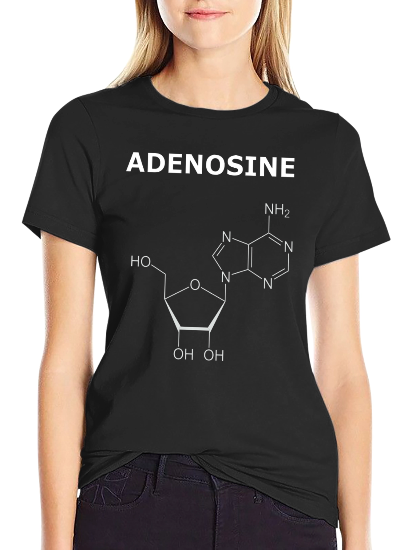 Adenosine Molecule T-Shirt - Science Tee