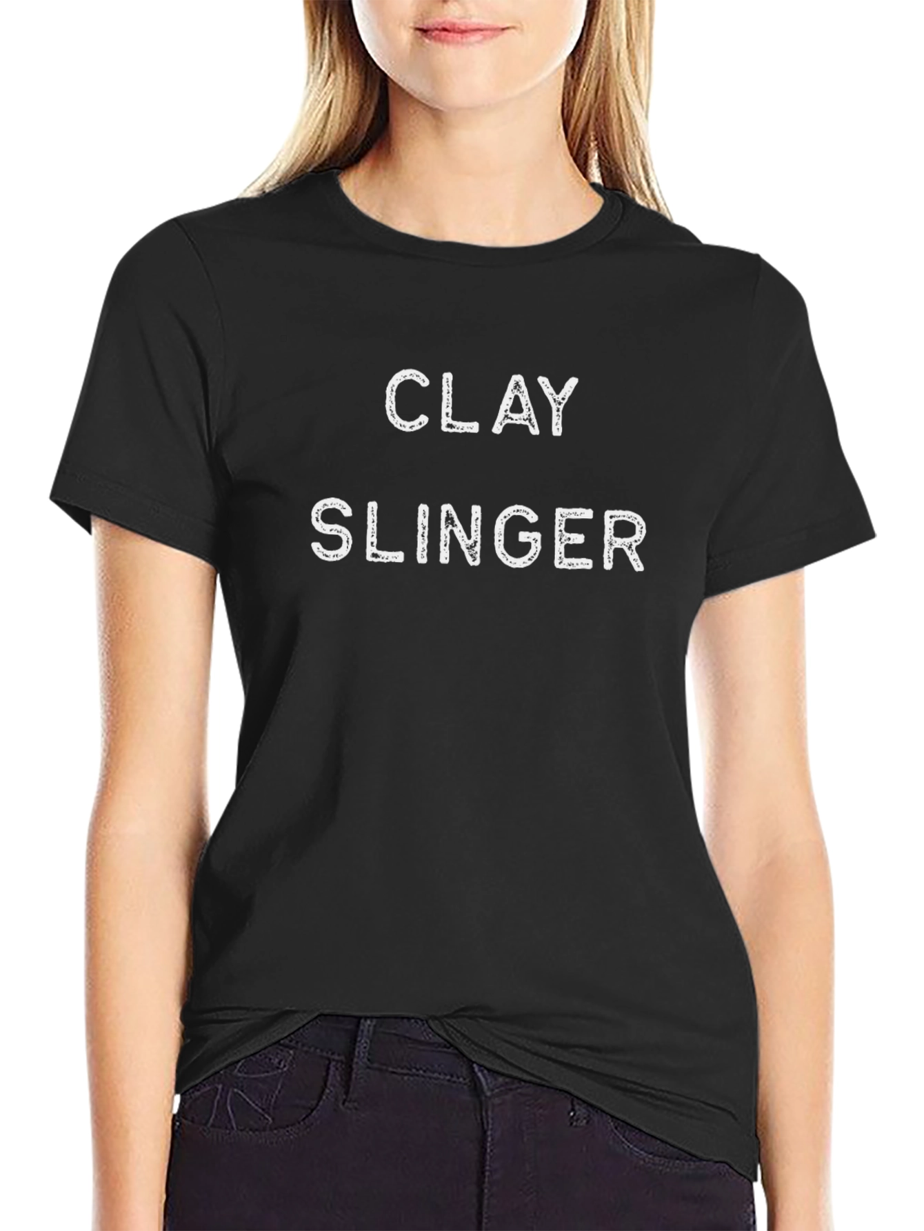 Clay Slinger T-Shirt Black Pottery Tee