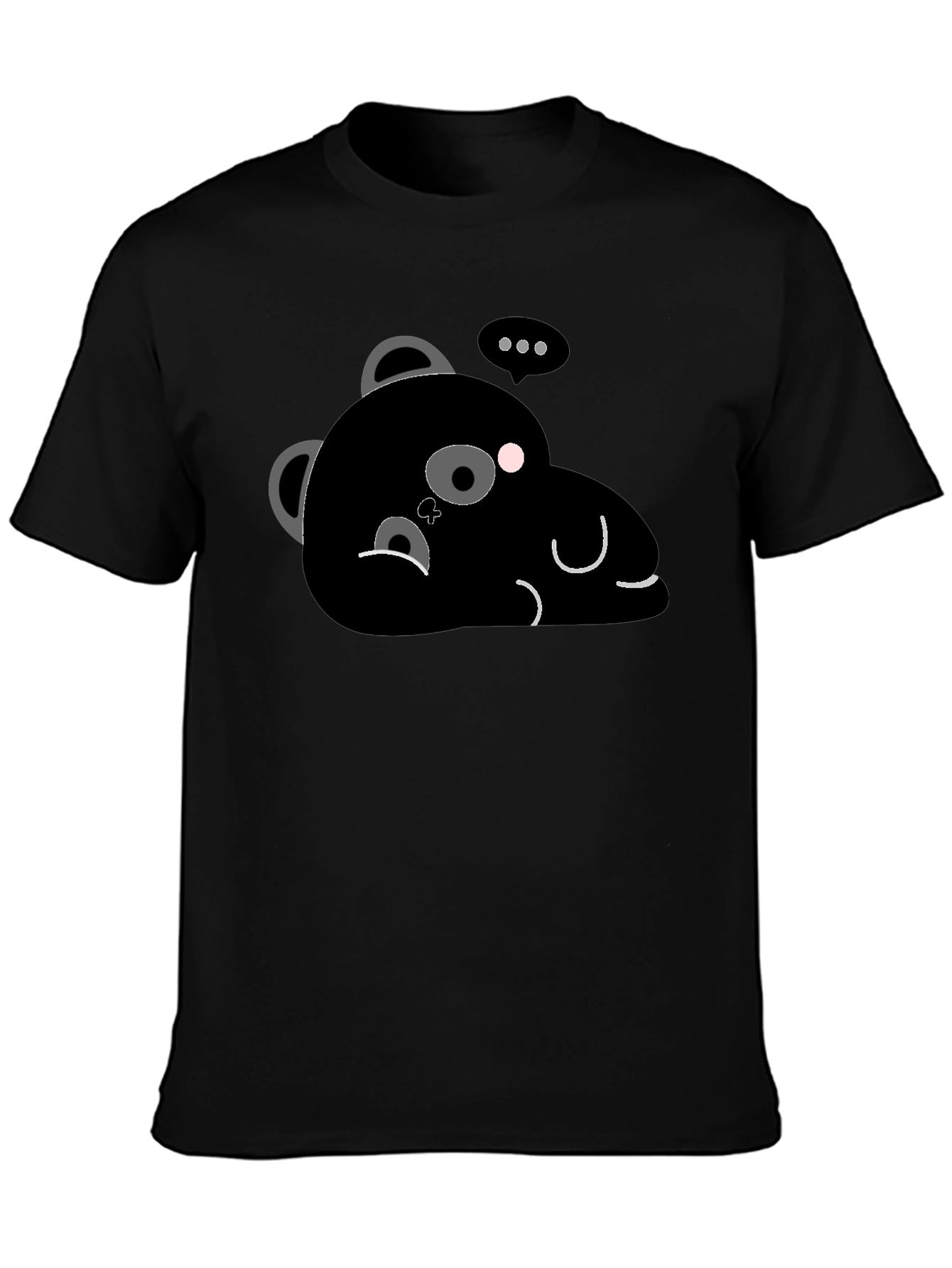Cute Sloth Bear Graphic T-Shirt