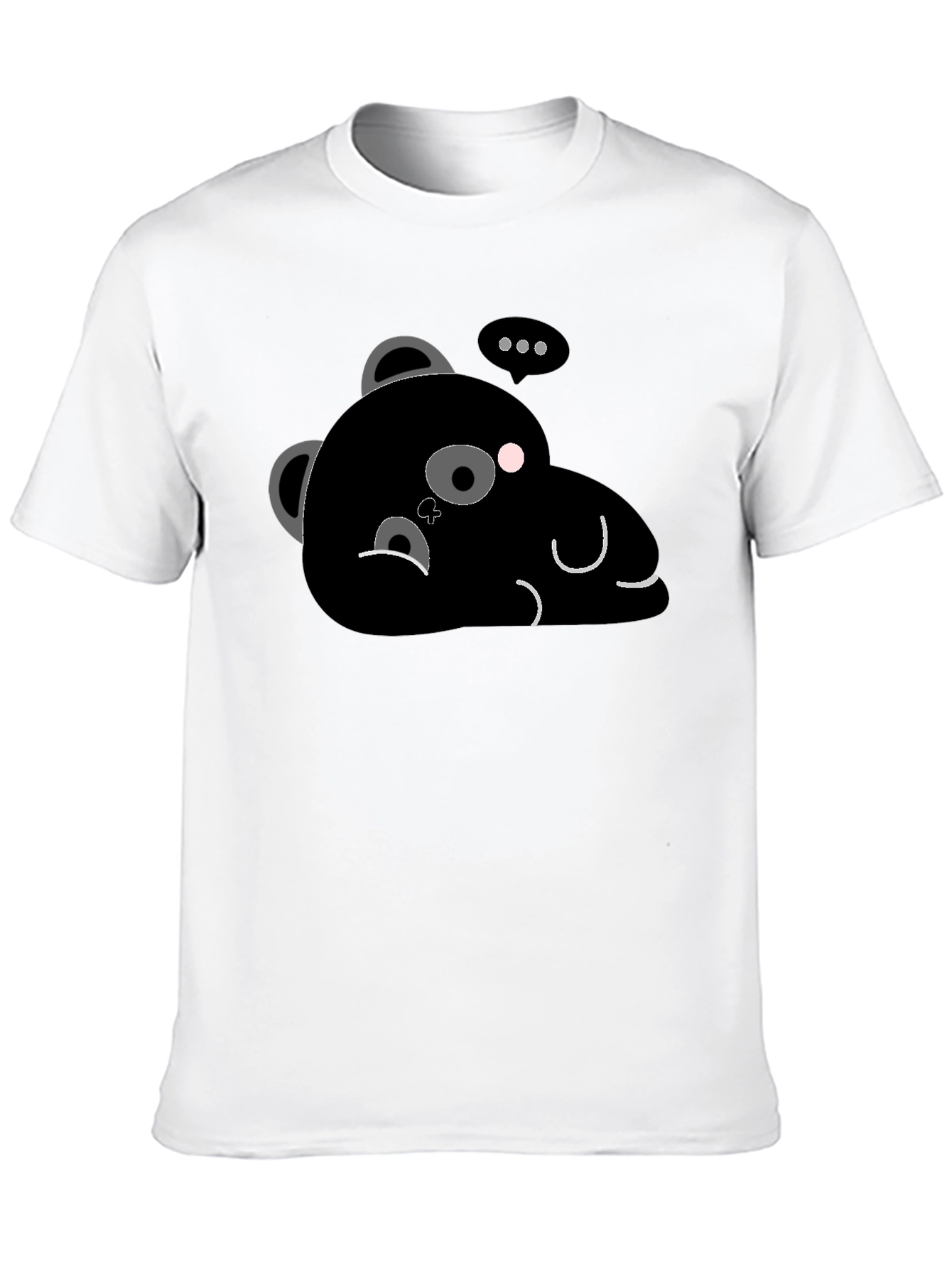 Cute Sloth Bear Graphic T-Shirt