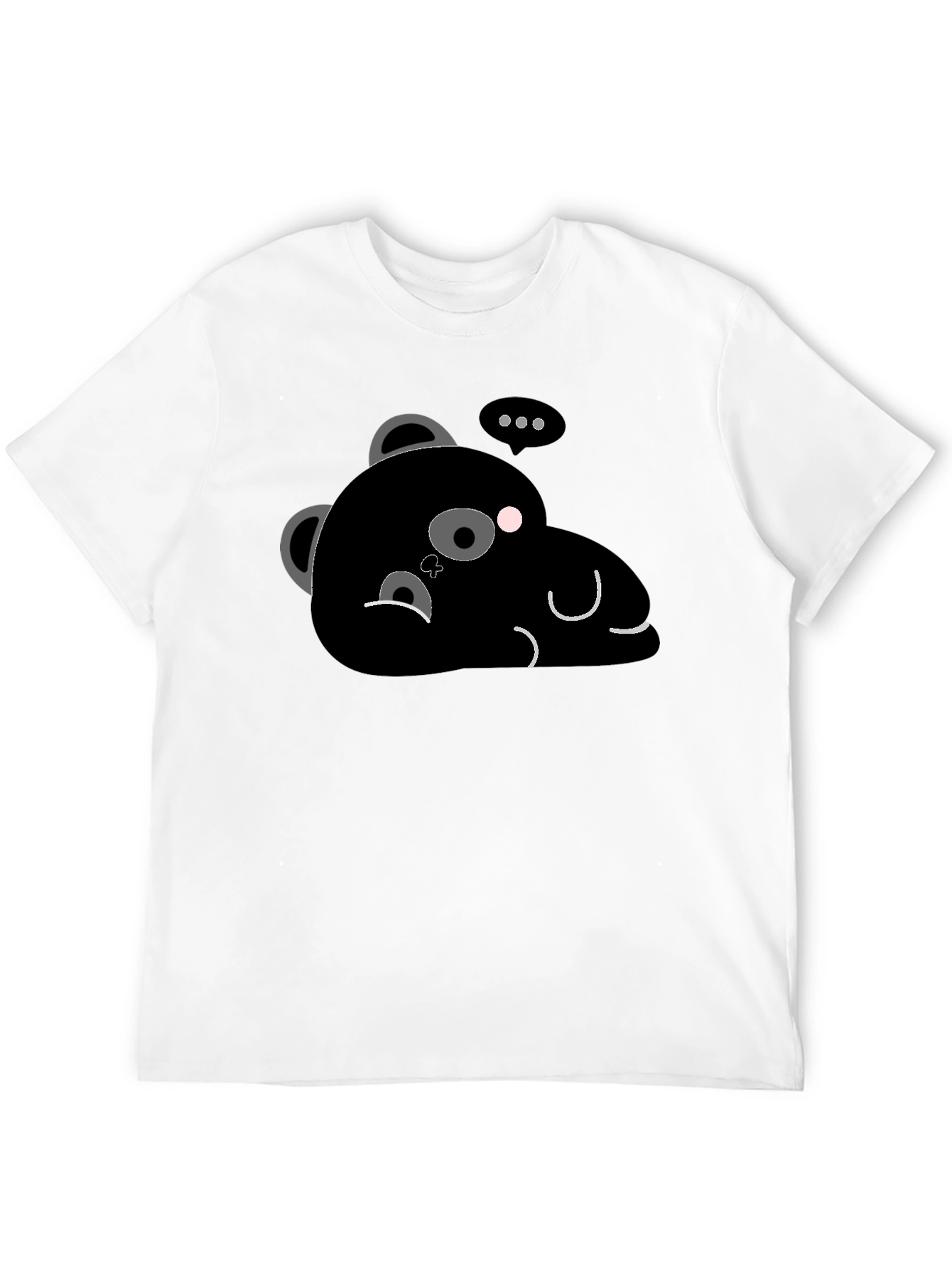 Cute Sloth Bear Graphic T-Shirt