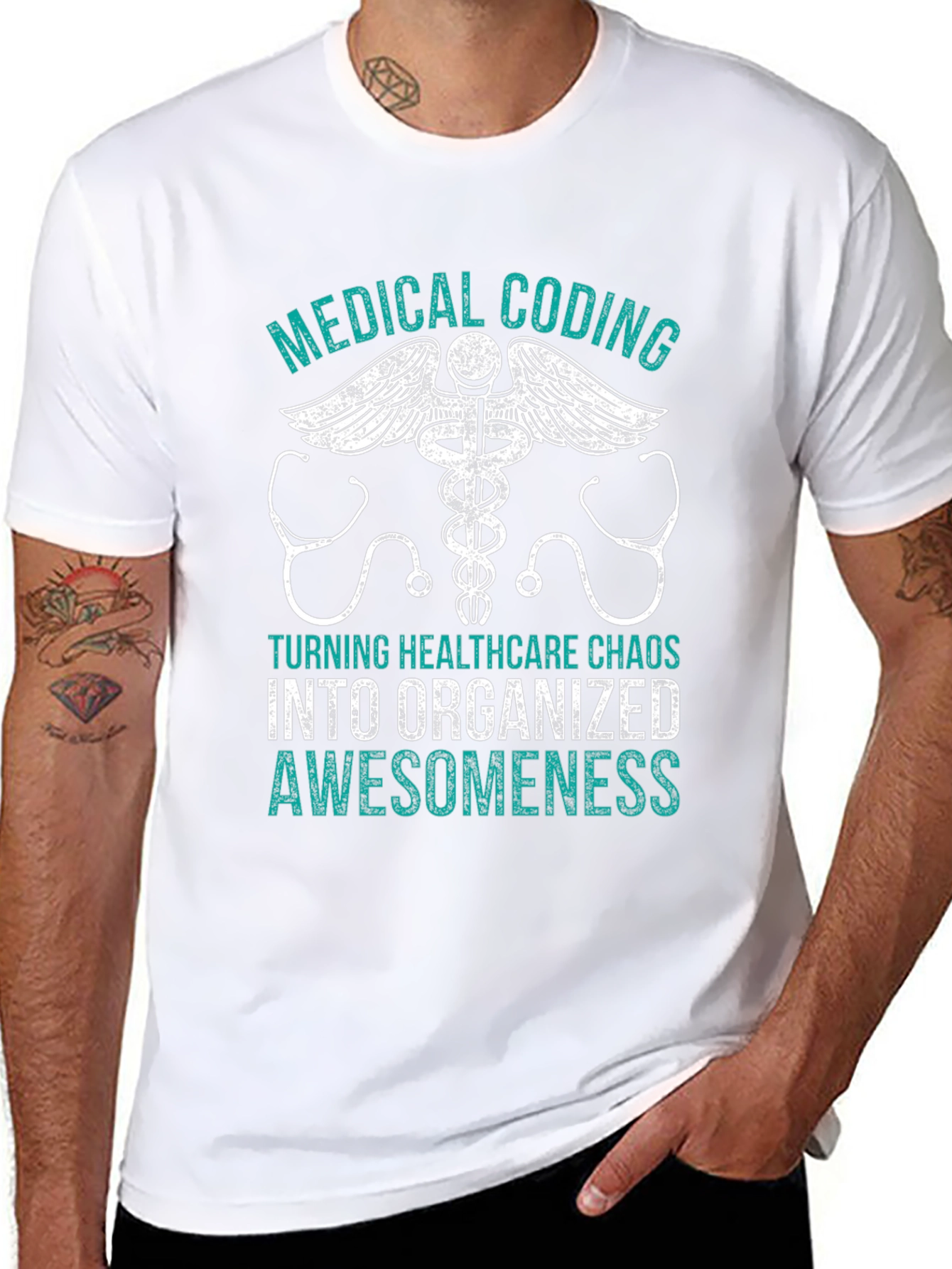 Medical Coding T-Shirt - Healthcare Chaos Organizer