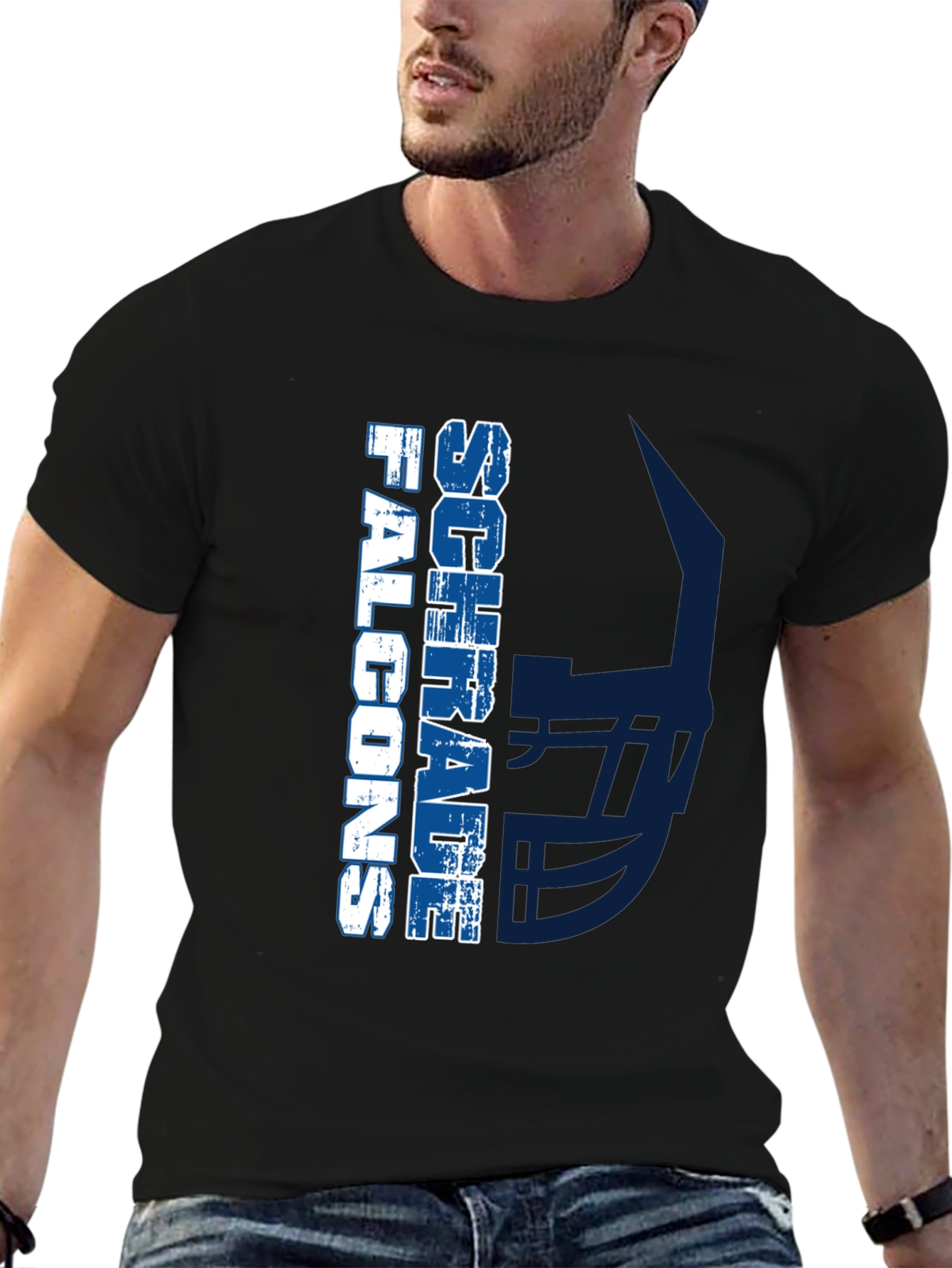 Schrade Falcons Football T-Shirt
