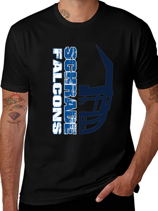 Schrade Falcons Football T-Shirt