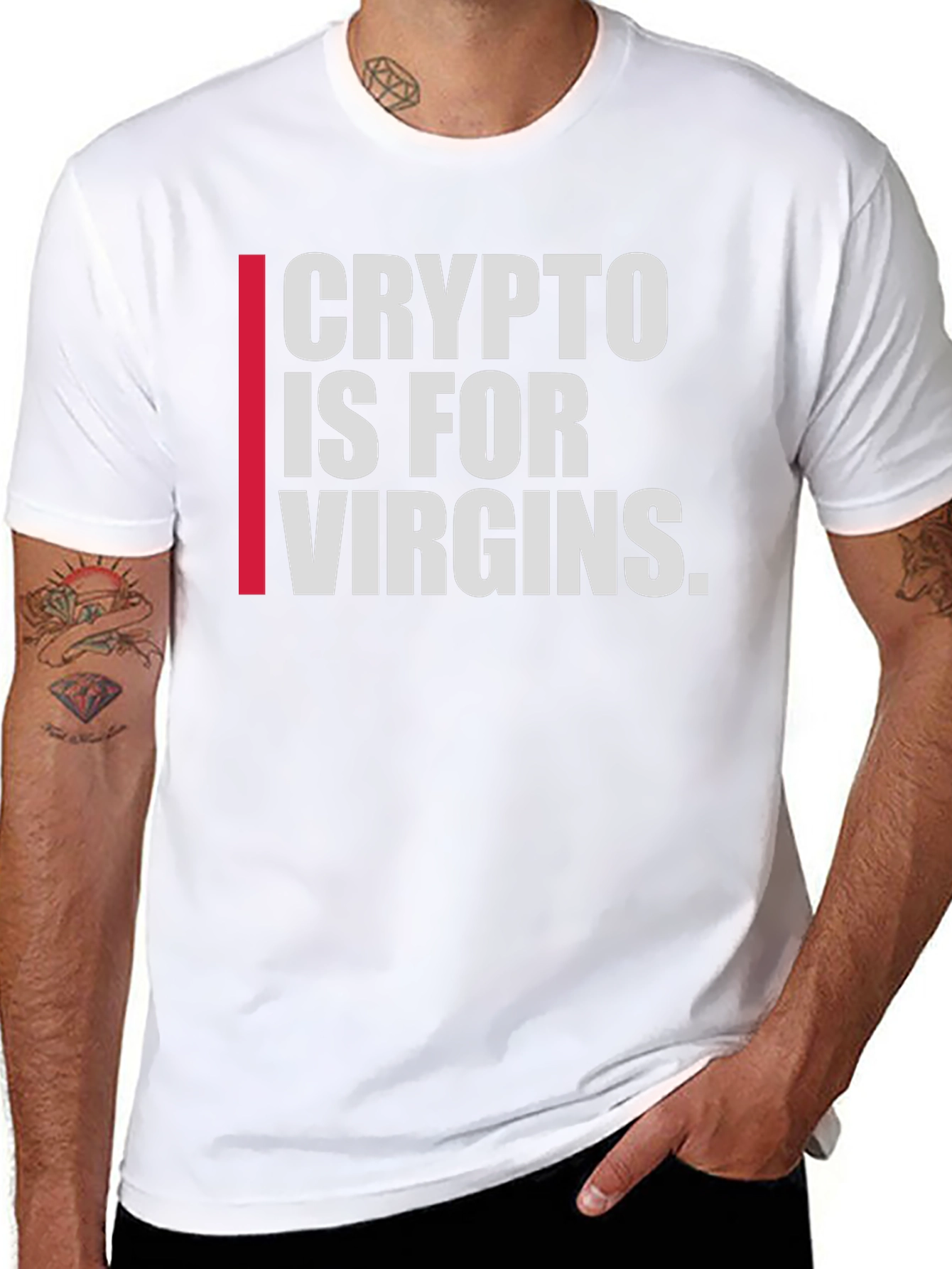 Crypto Is For Virgins T-Shirt