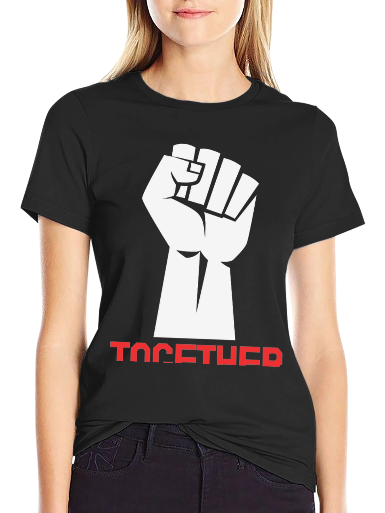 Unity Fist Graphic Tee - Together We Rise!