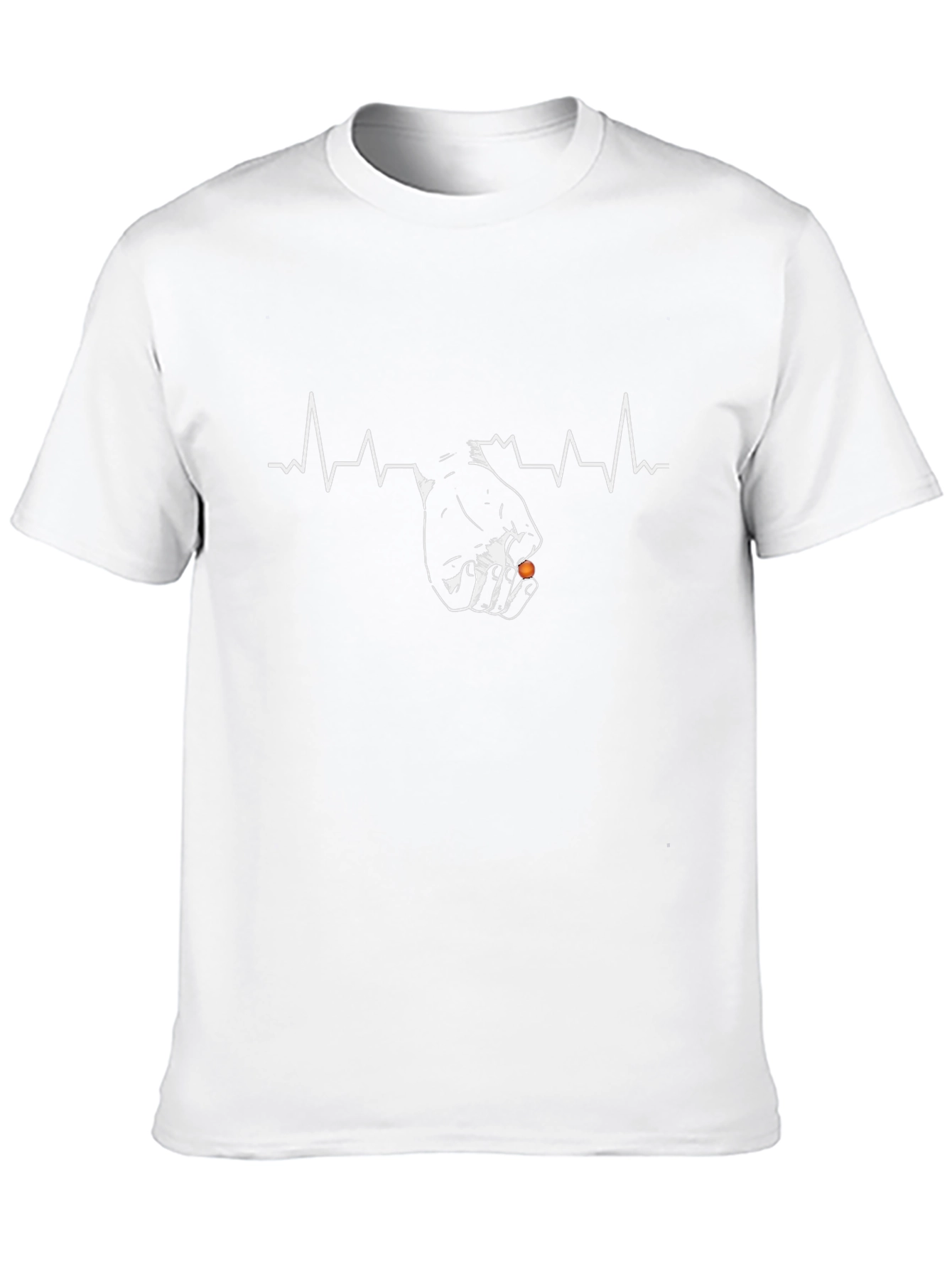 Heartbeat Gamer T-Shirt - Black
