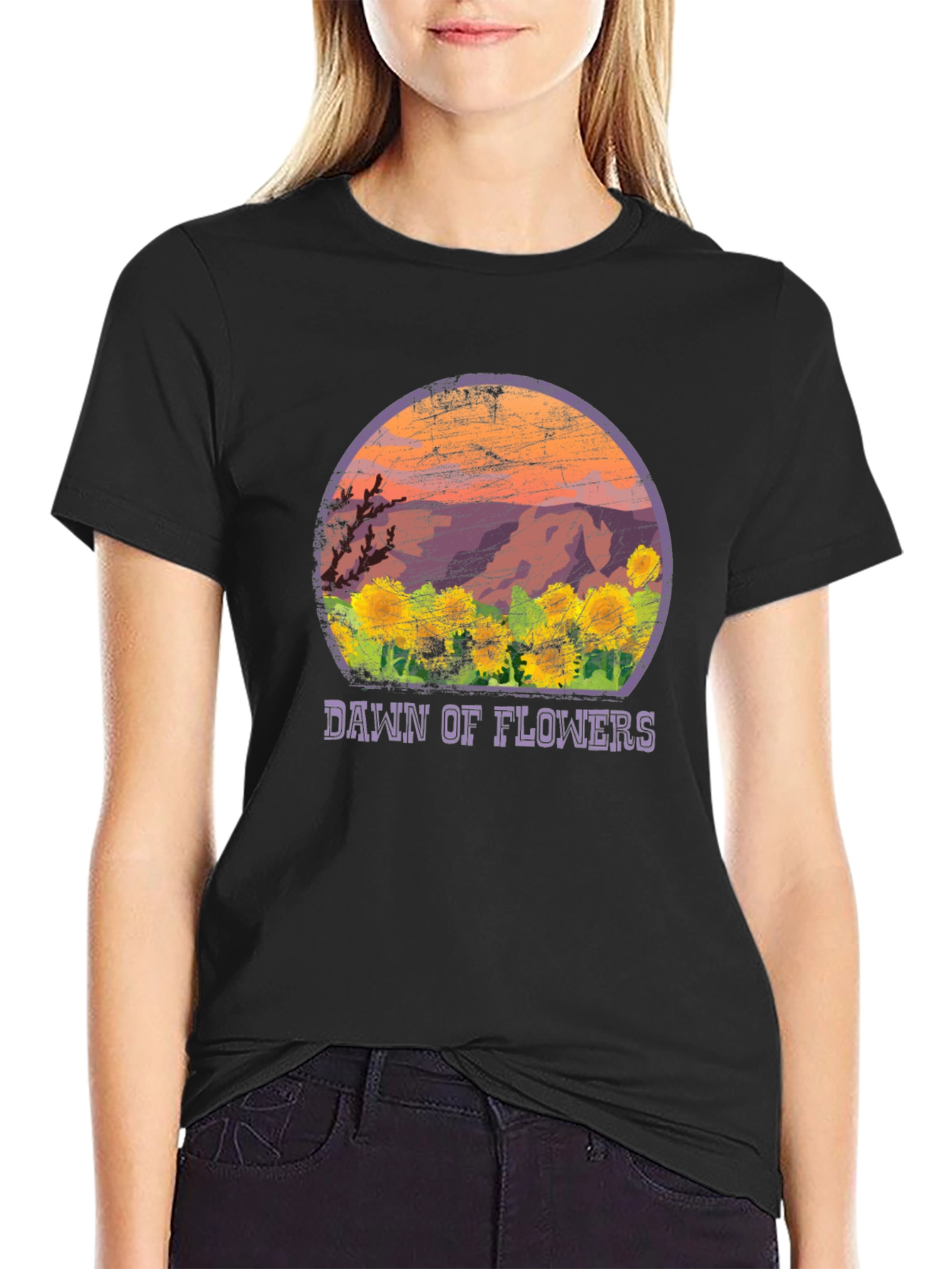 Dawn of Flowers Graphic Tee