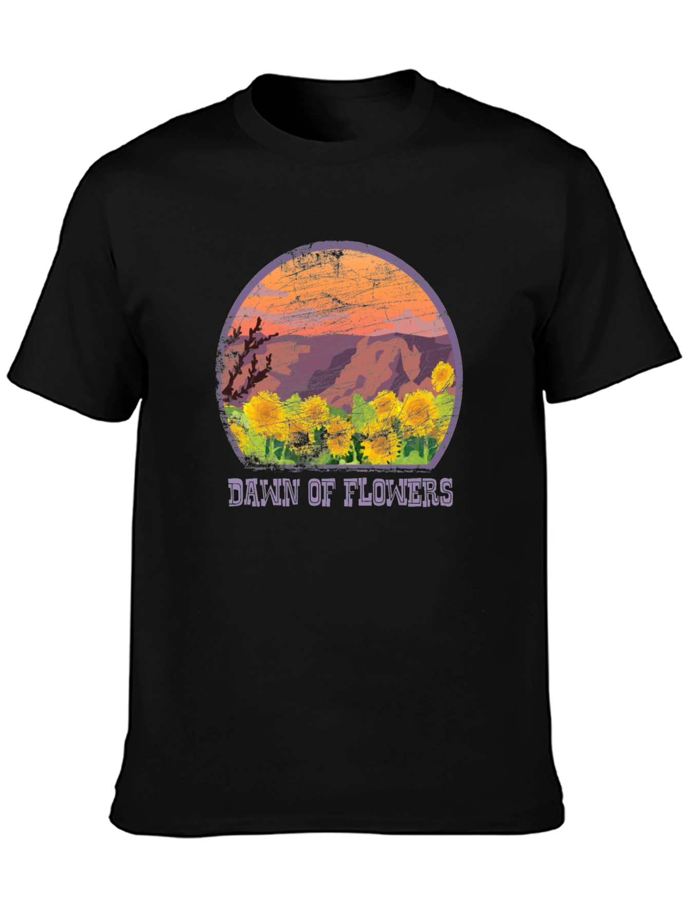 Dawn of Flowers Graphic Tee