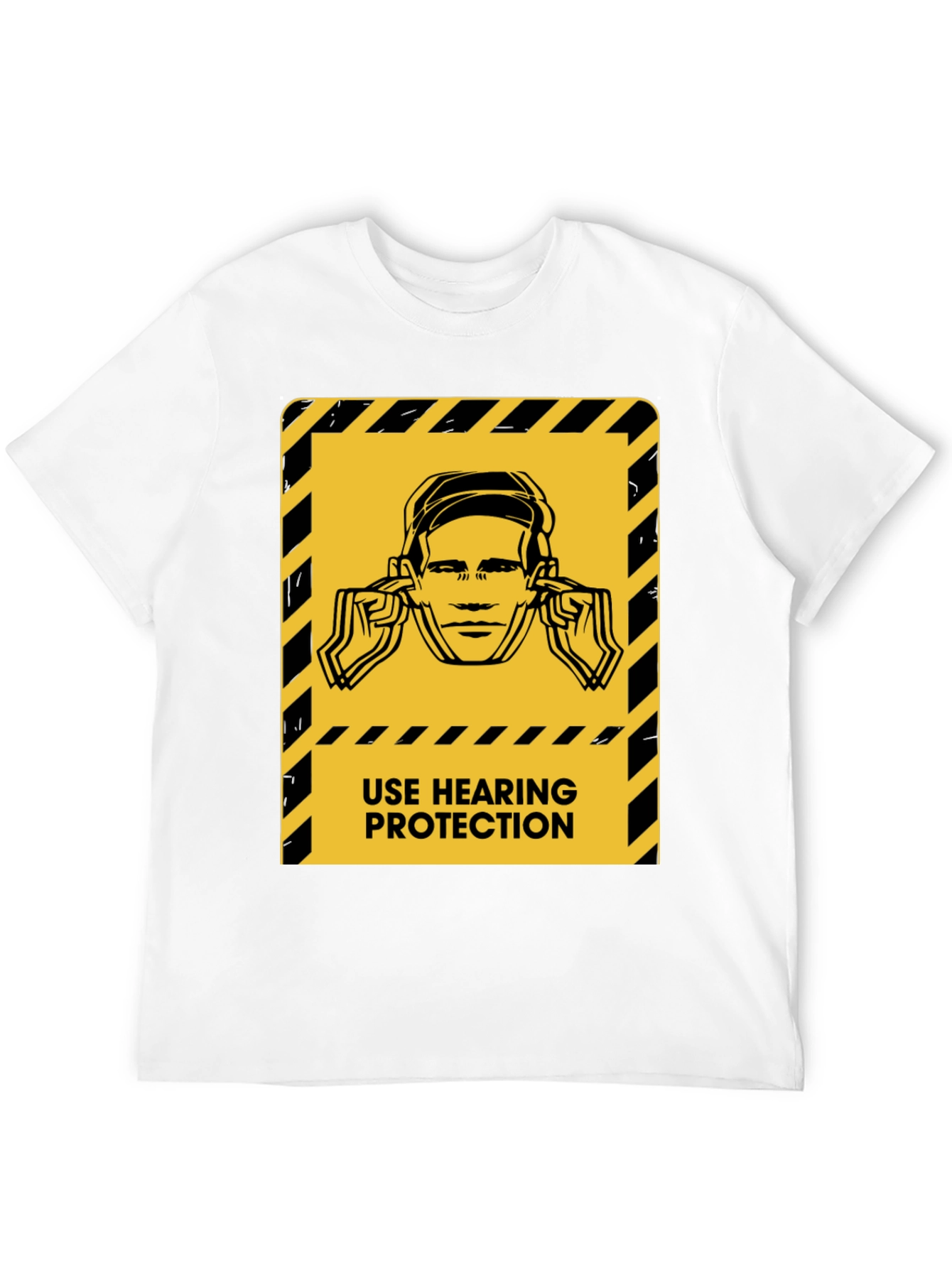 Hearing Protection Graphic Tee - Safety First!