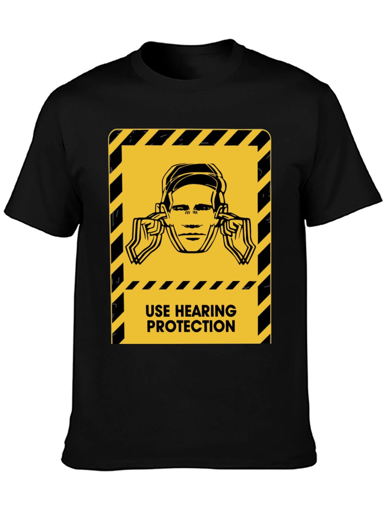Hearing Protection Graphic Tee - Safety First!